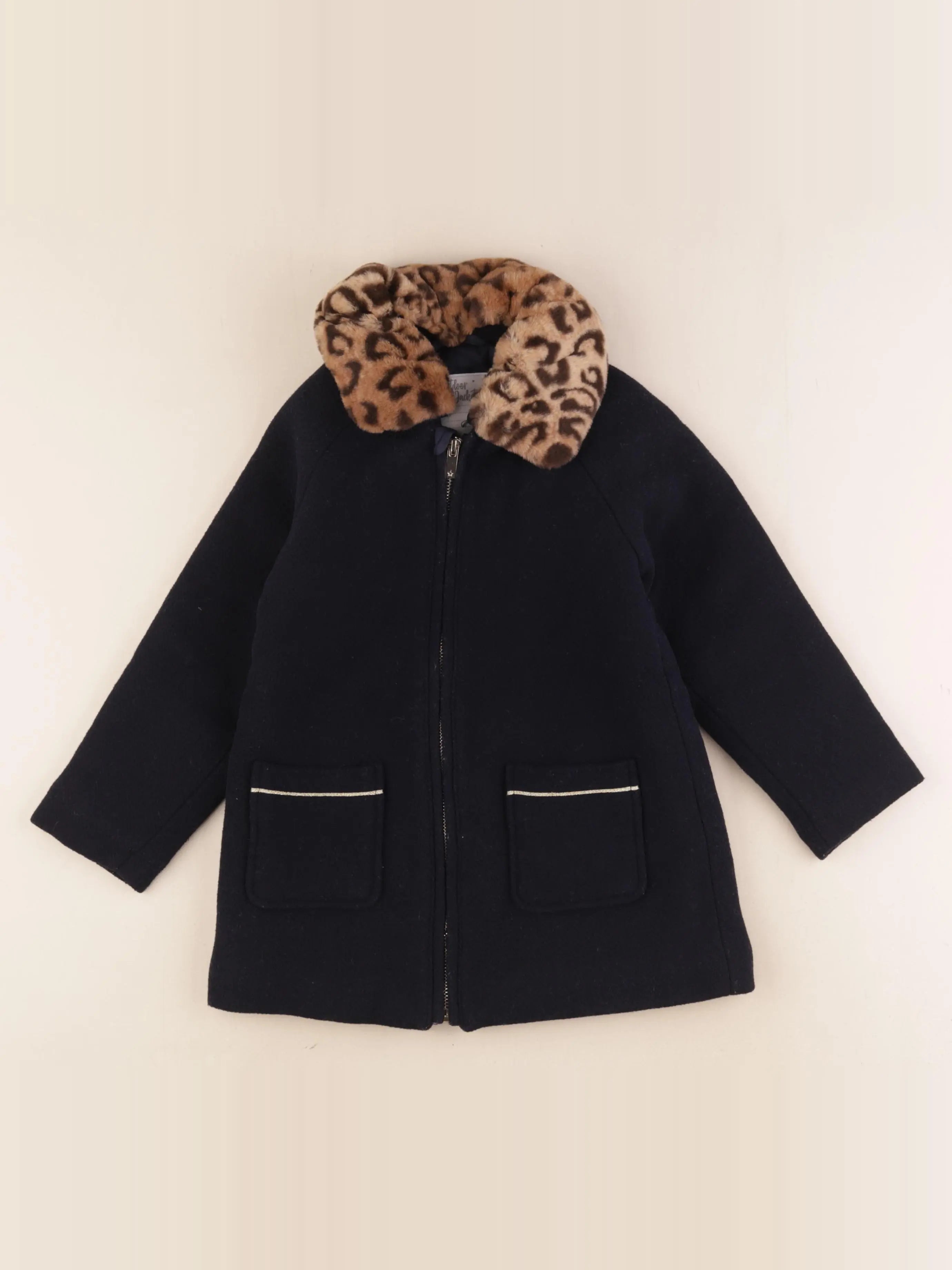 Vertbaudet - manteau bleu - 5 ans