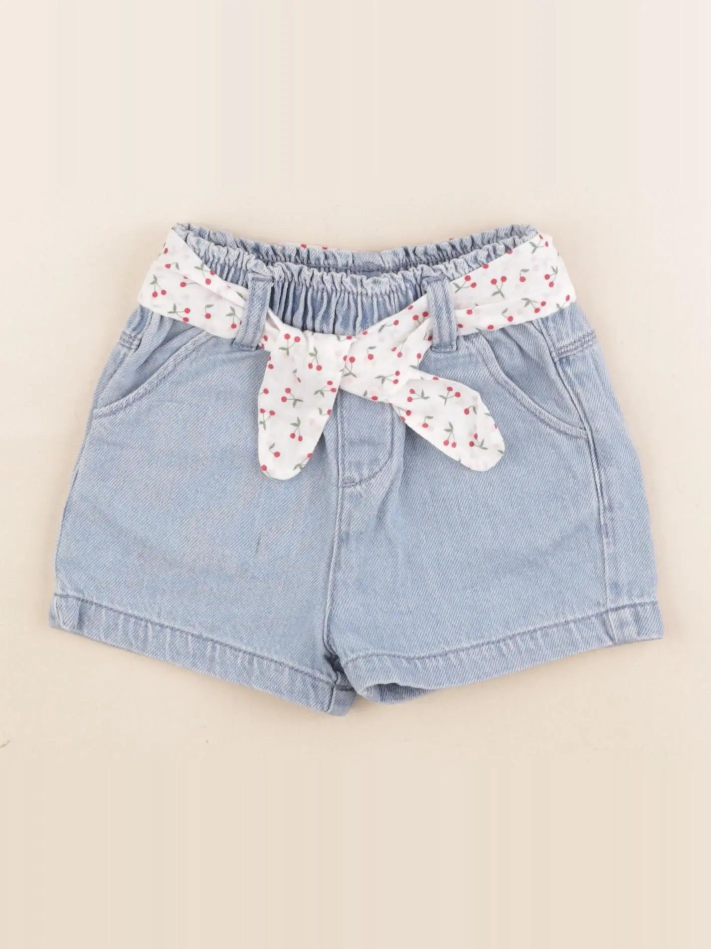 Vertbaudet - short bleu - 2 ans