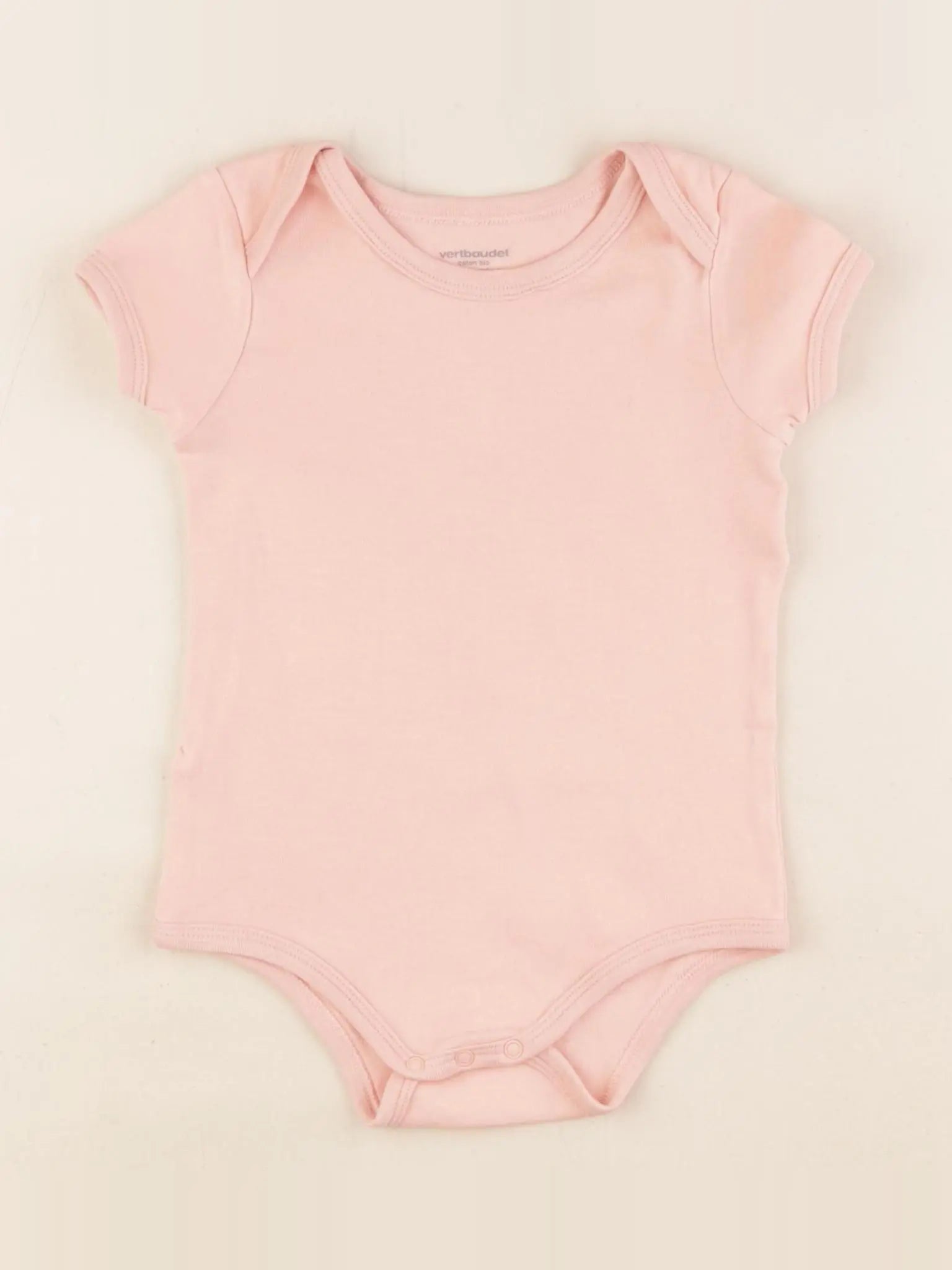 Vertbaudet - body rose - 2 ans