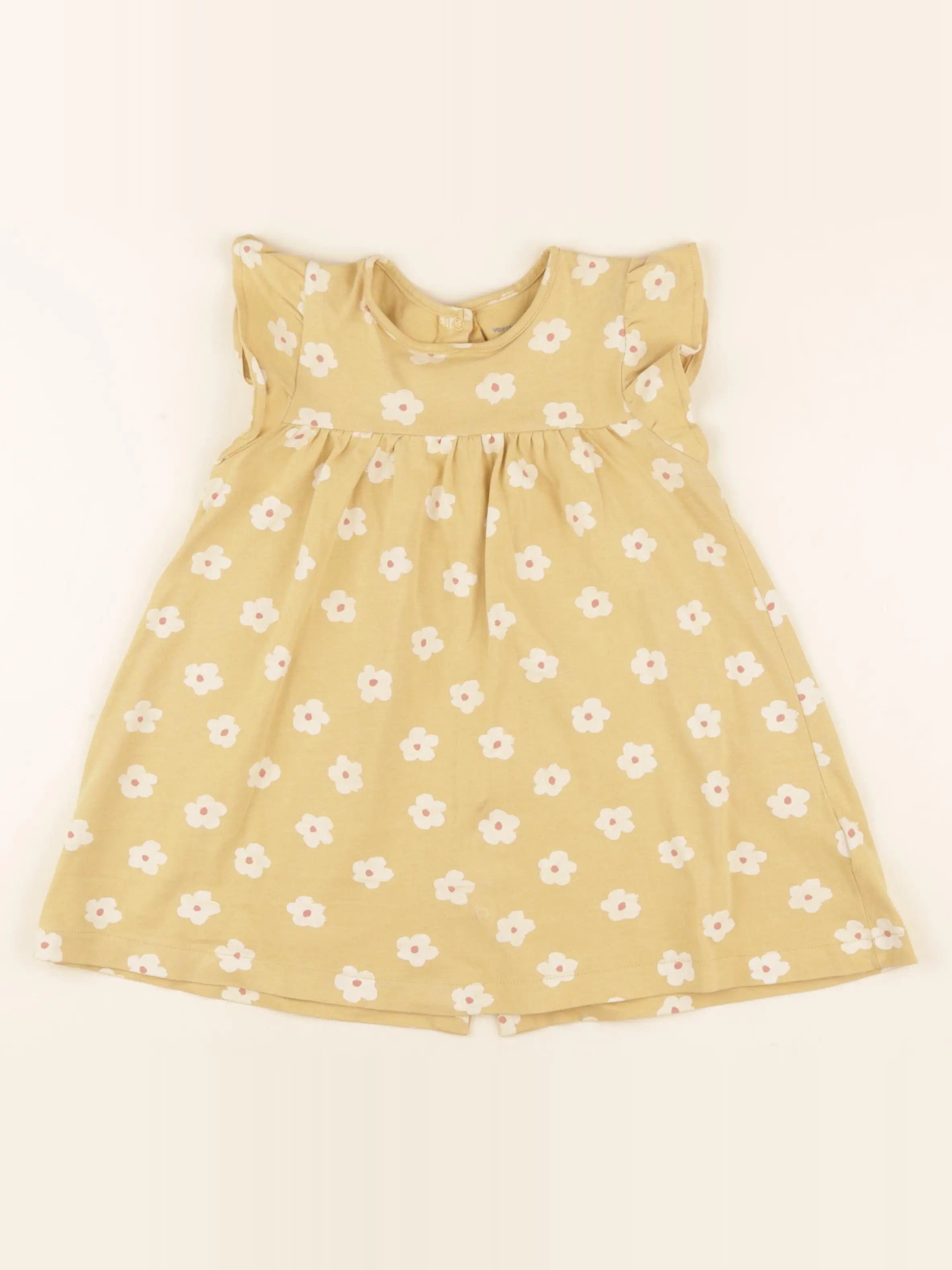 Vertbaudet - robe jaune - 3 ans