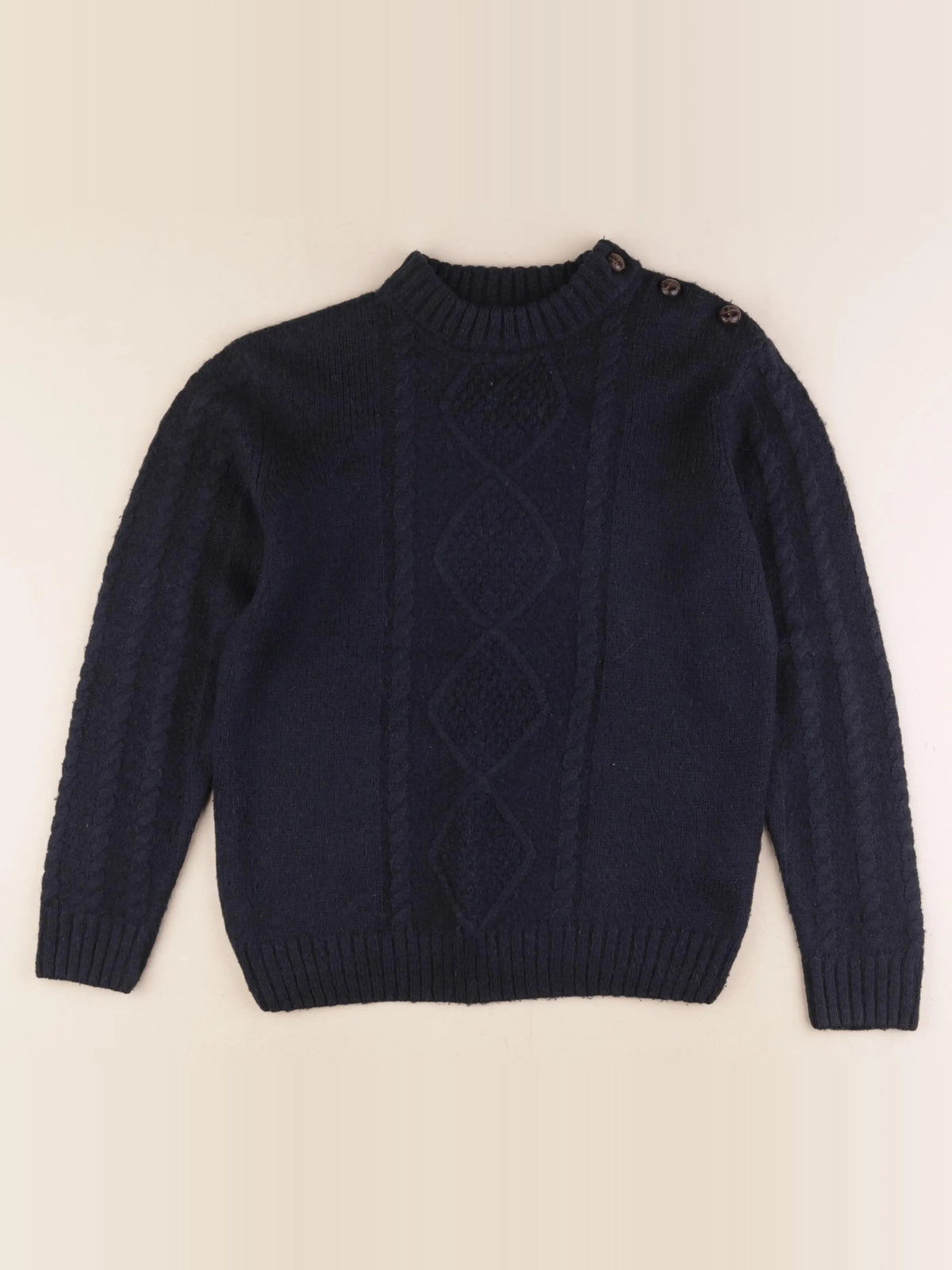 Cyrillus - pull bleu - 12 ans