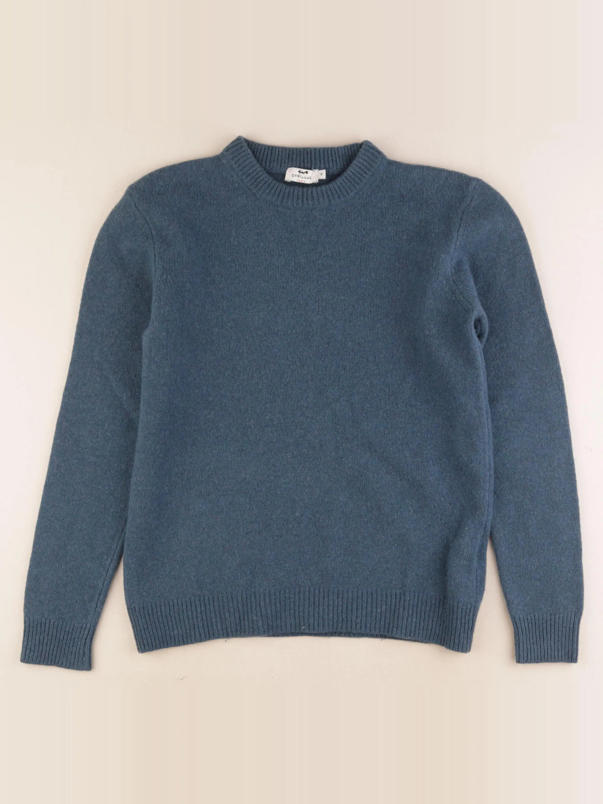 Cyrillus - pull bleu - 16 ans