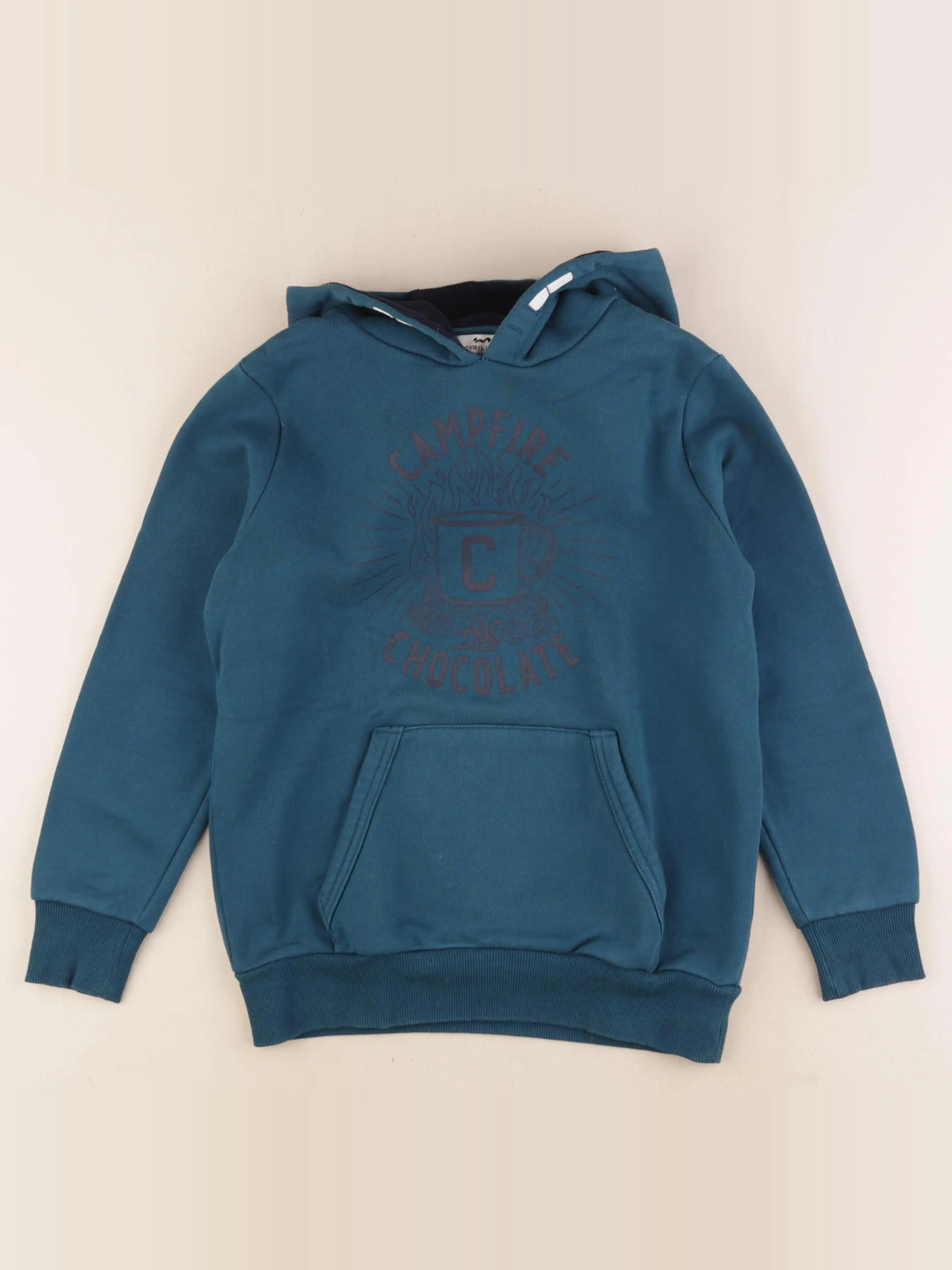 Cyrillus - sweat bleu - 10 ans
