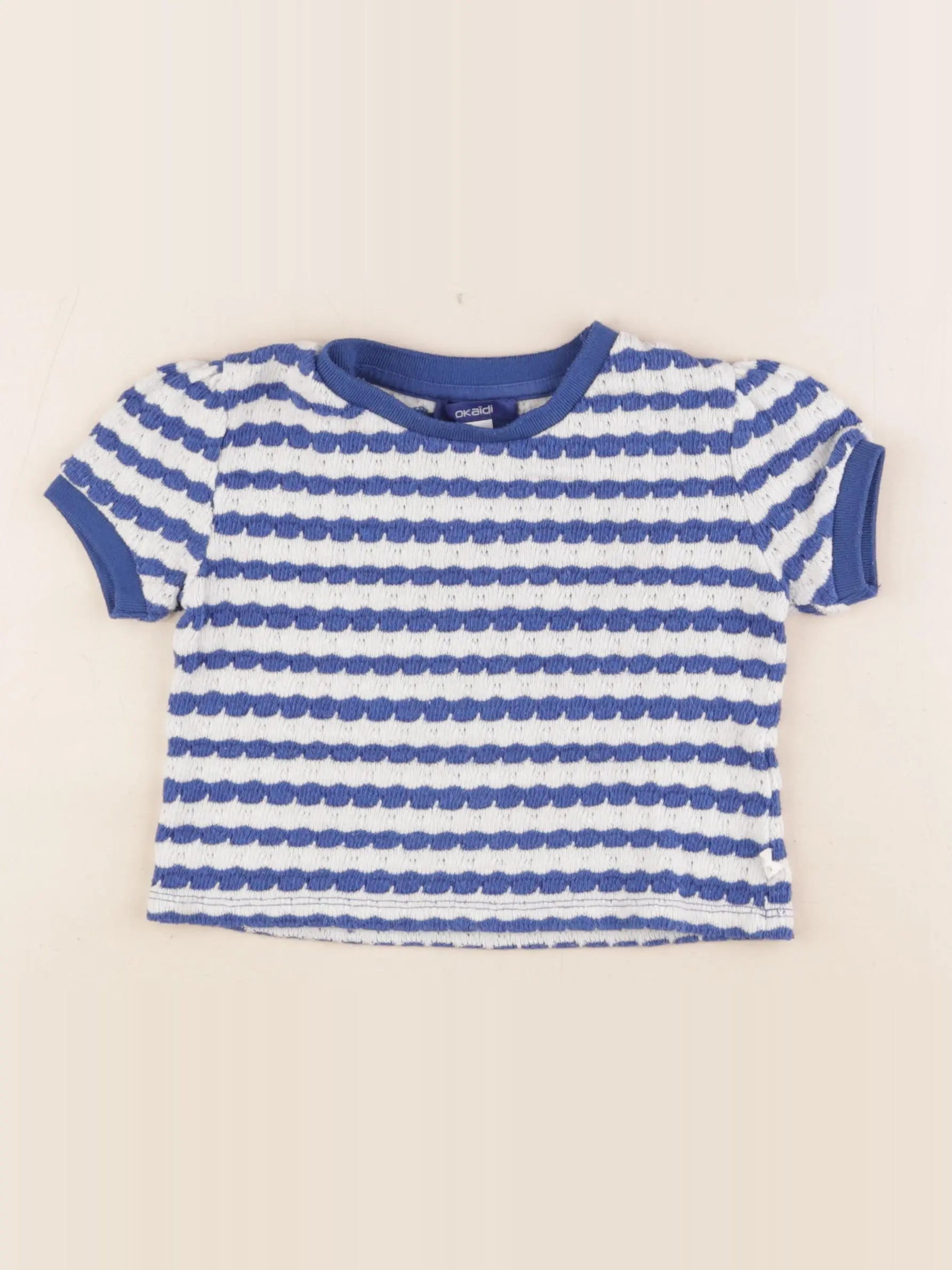 Okaidi - tee-shirt blanc - 3 ans
