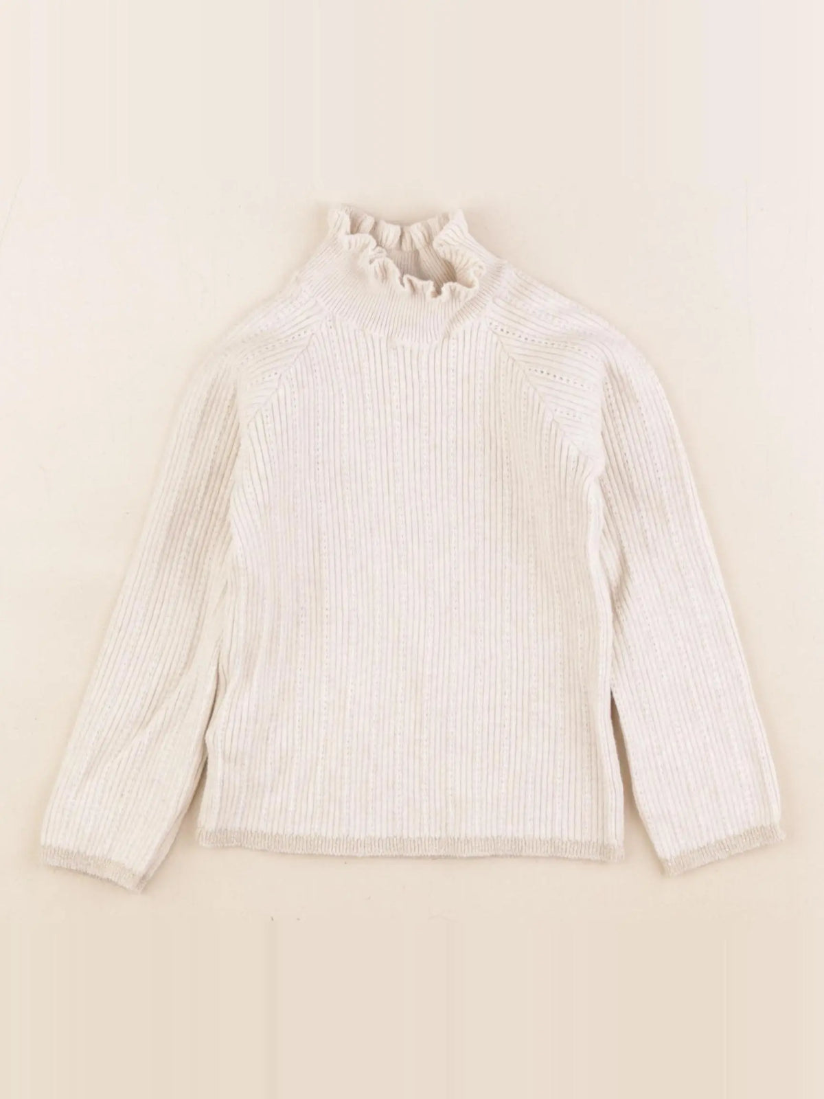 Tape à l'oeil - pull blanc - 2/3 ans