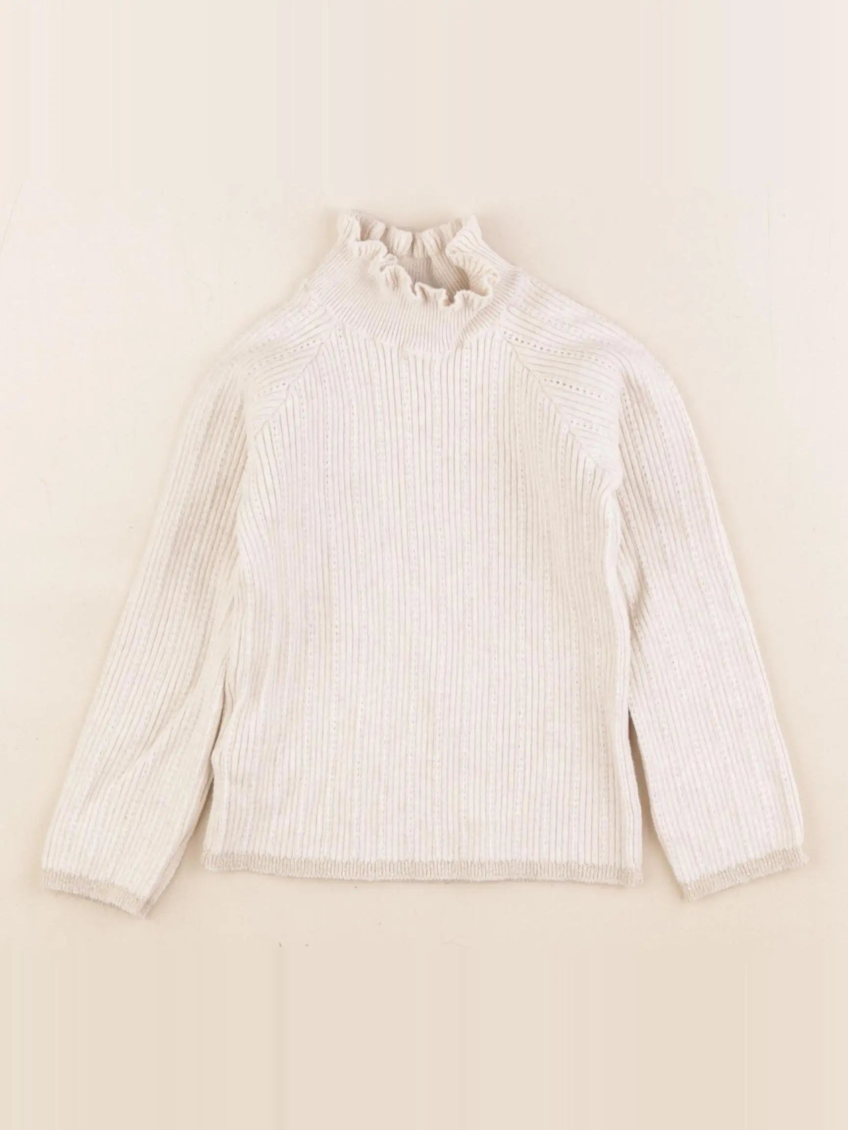 Tape à l'oeil - pull blanc - 2/3 ans