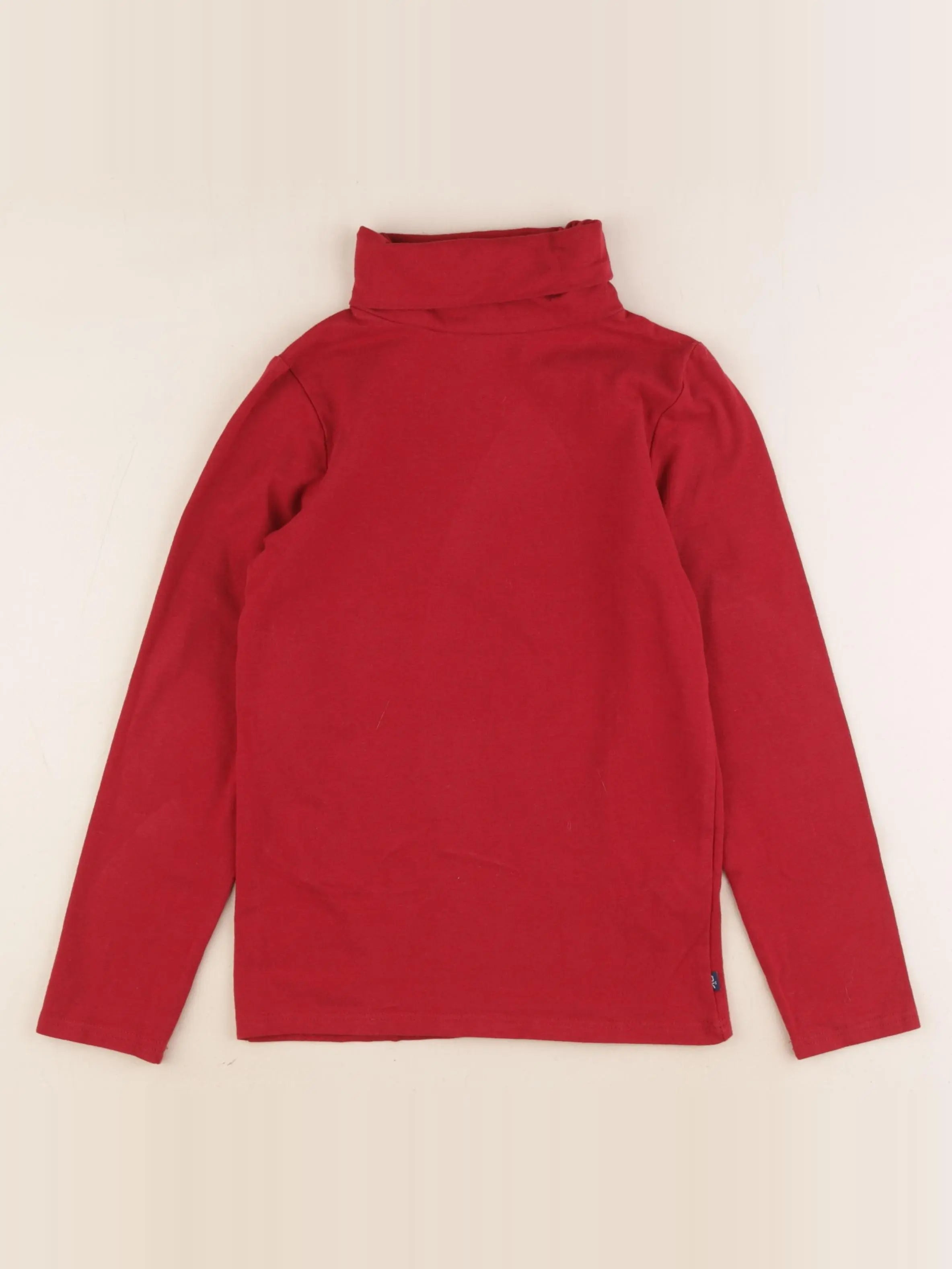 Okaidi - sous-pull rouge - 8 ans