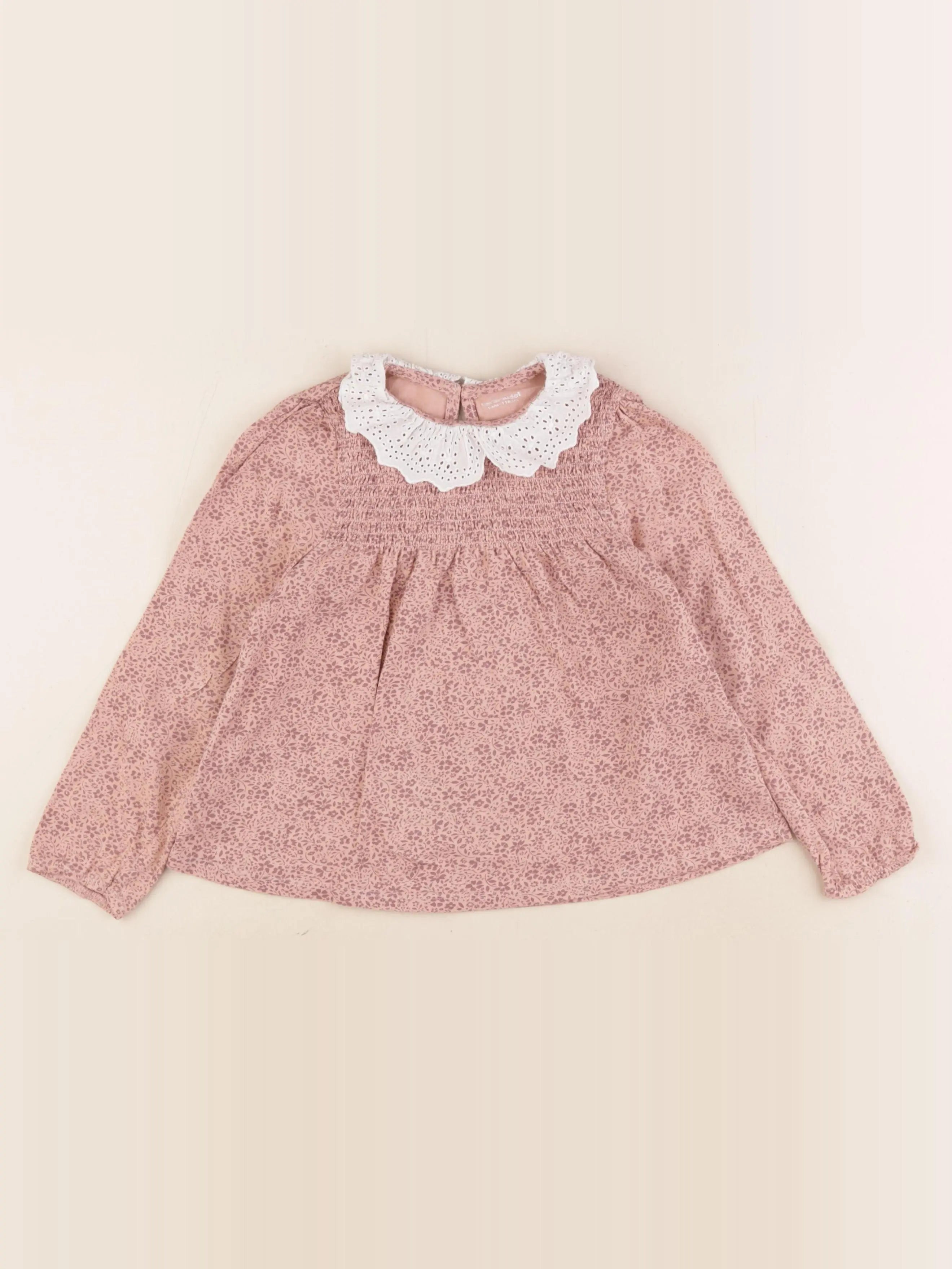Vertbaudet - tee-shirt rose - 6 ans