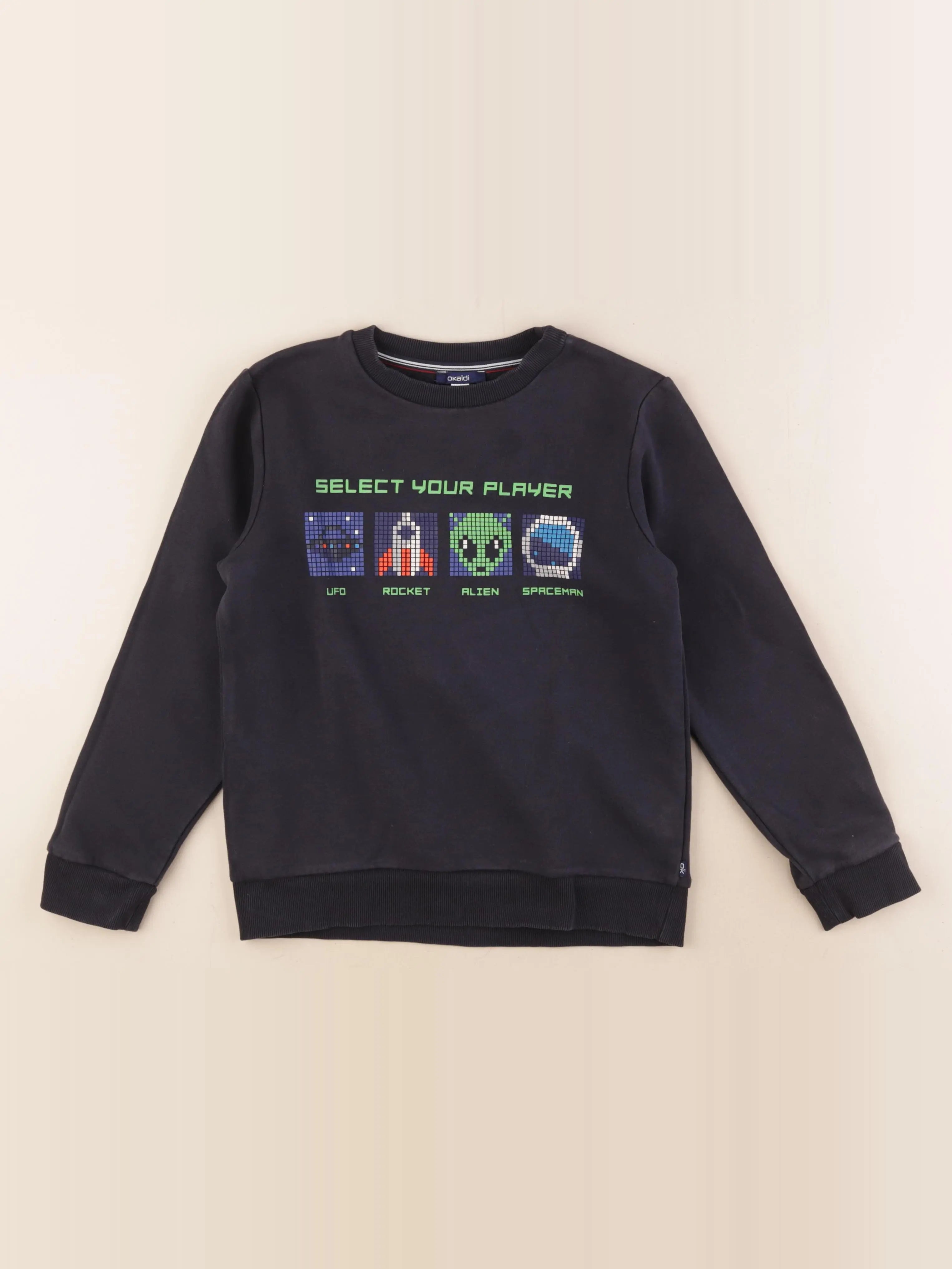 Okaidi - sweat bleu - 10 ans