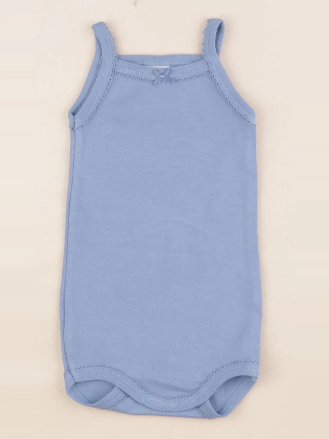 Petit Bateau - body bleu - 3 mois