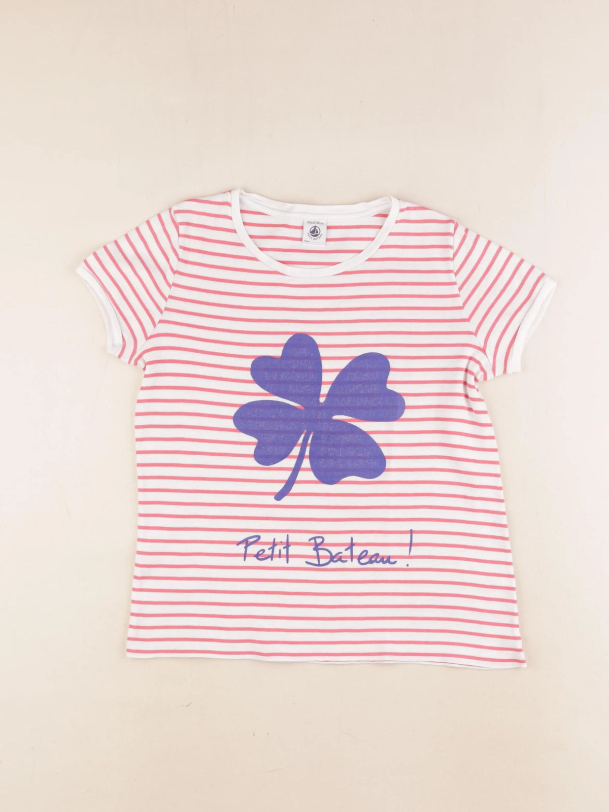 Petit Bateau - tee-shirt rose - 10 ans