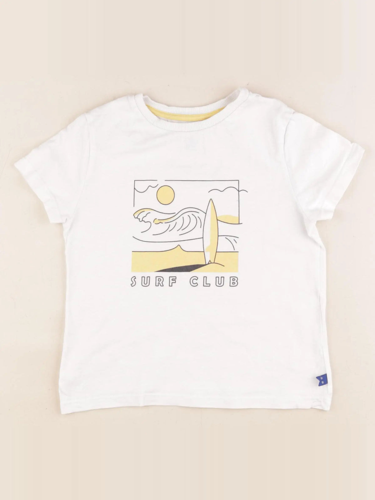 Okaidi - tee-shirt blanc - 4 ans