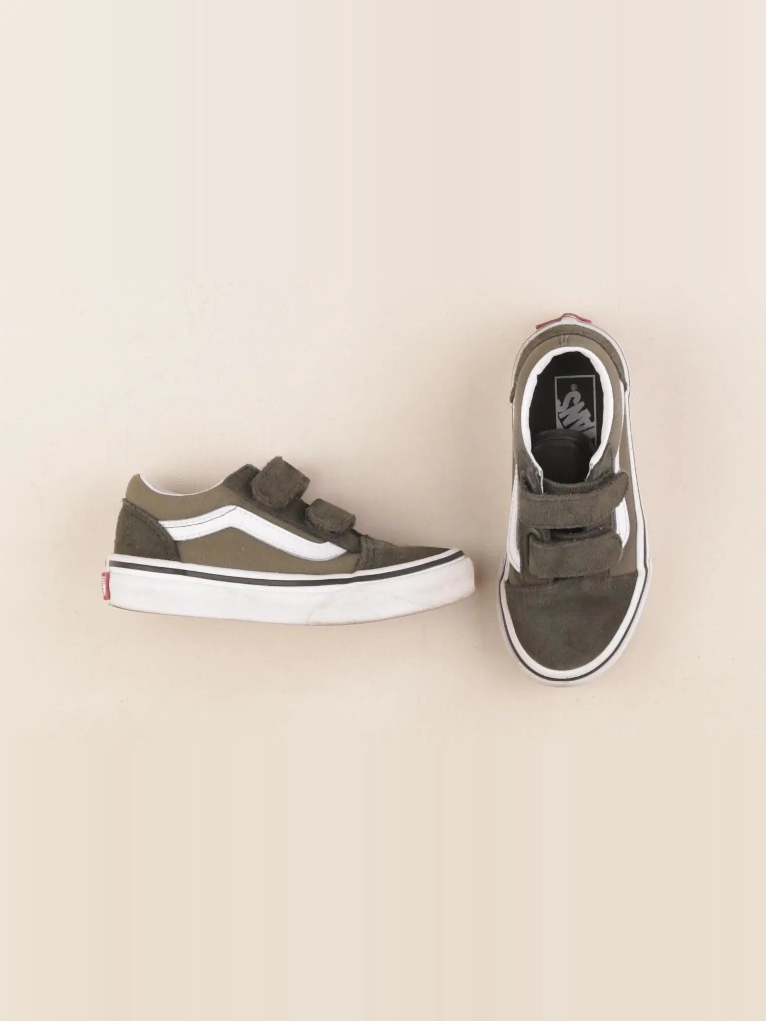 Vans - baskets vert - pointure 27