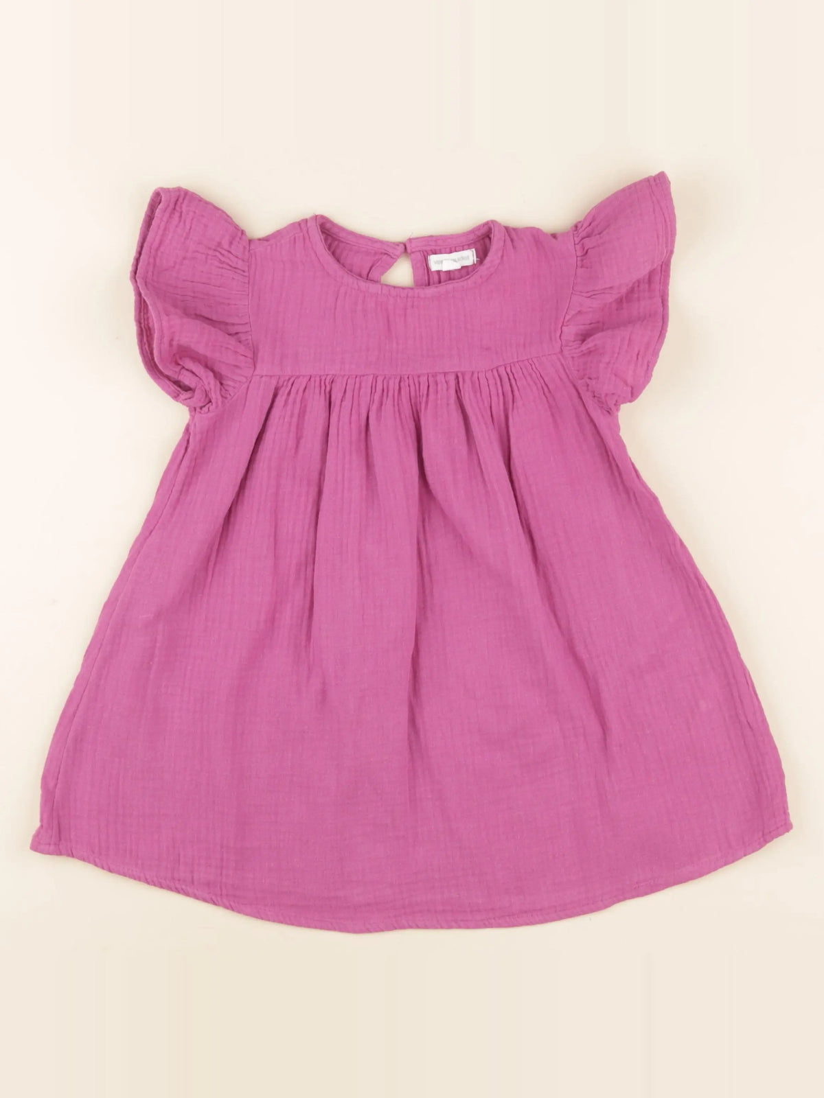 Vertbaudet - robe violet - 3 ans