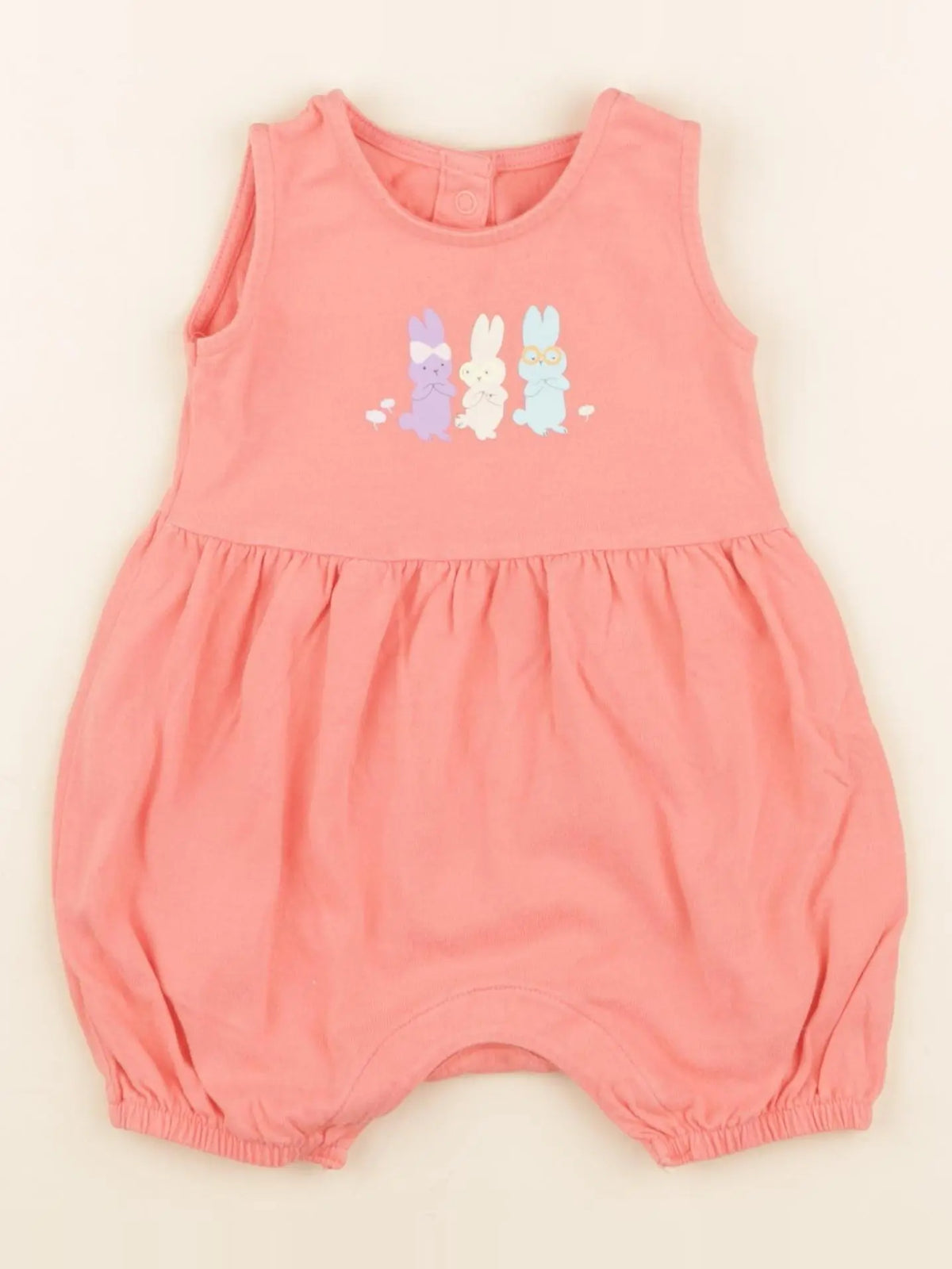Marks & Spencer  - combinaison orange - 3/6 mois