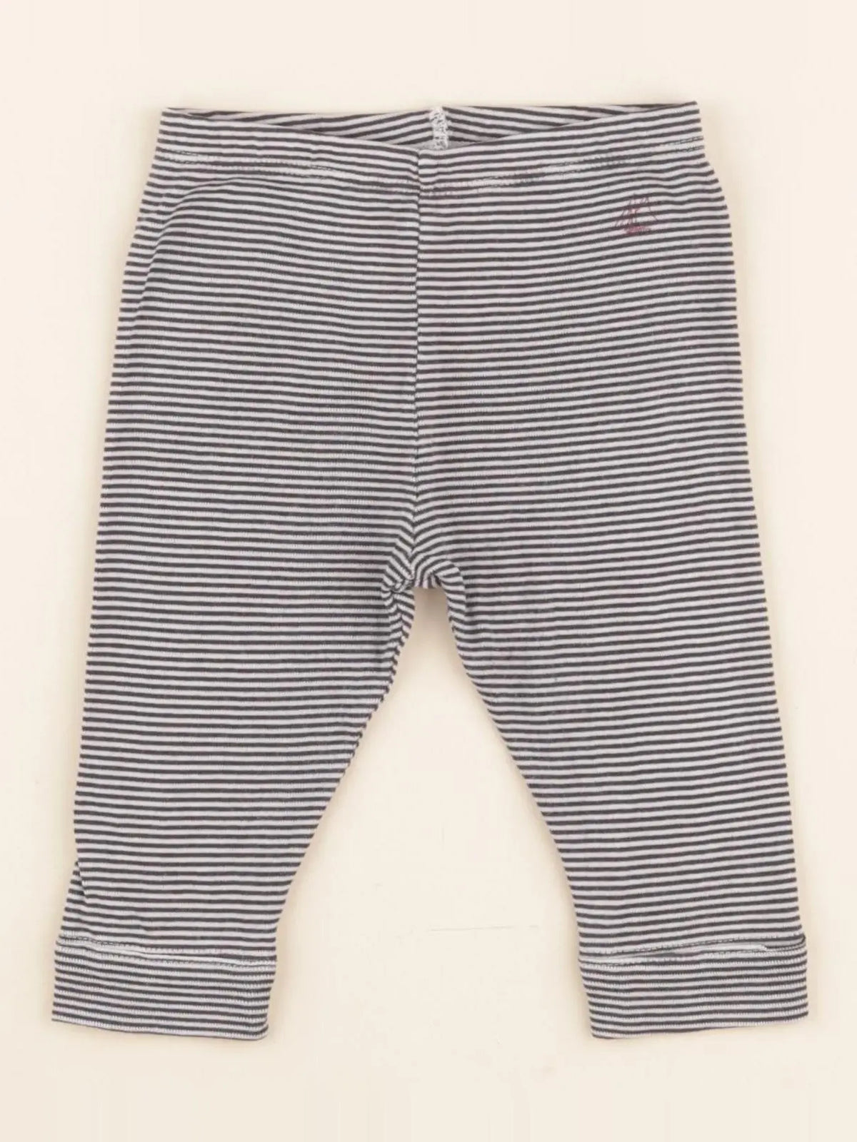 Petit Bateau - legging bleu - 6 mois