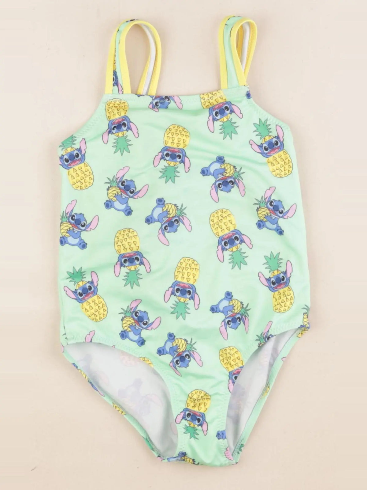 Zara - maillot de bain vert - 5/6 ans
