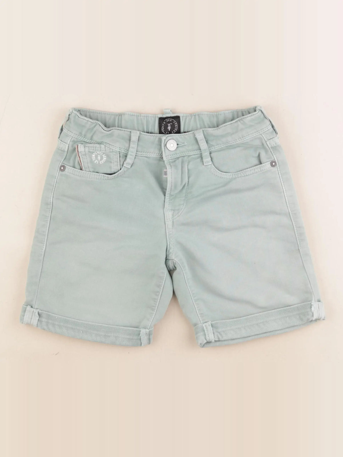 Le temps des cerises  - short vert - 8 ans