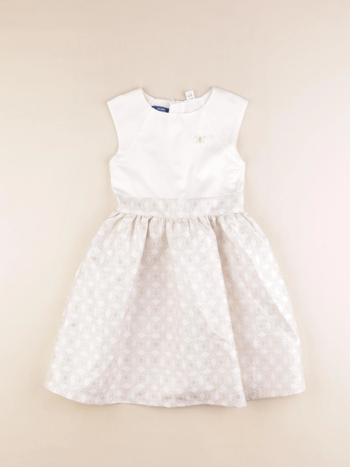 Okaidi - robe blanc - 5 ans