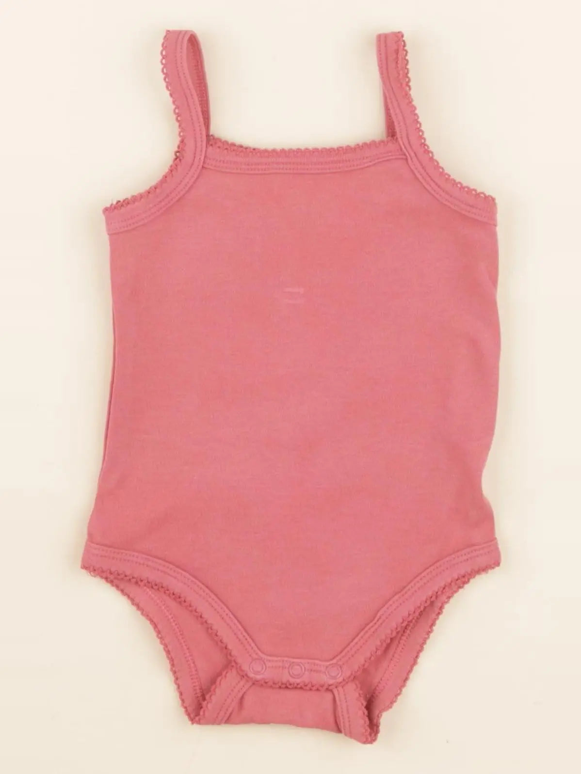 Vertbaudet - body rose - 9 mois