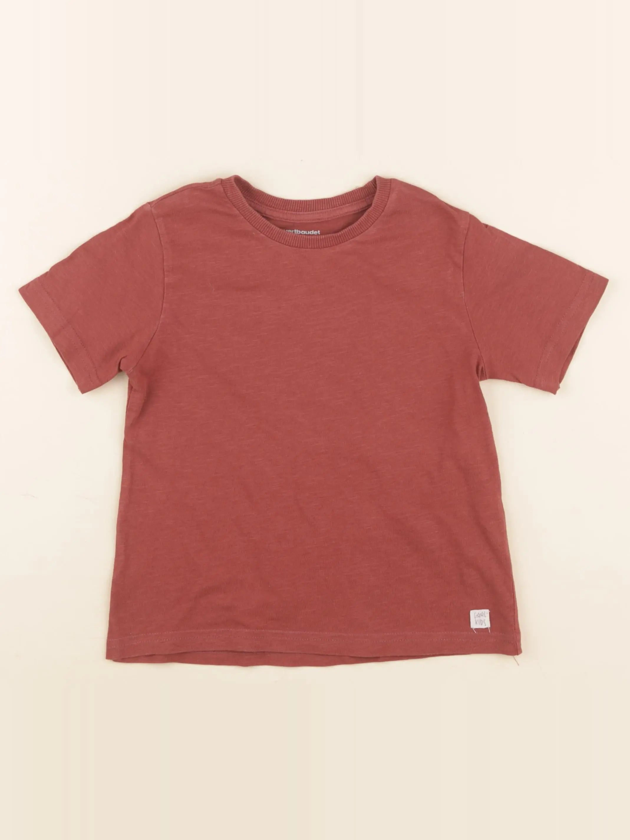 Mango - tee-shirt marron - 5 ans