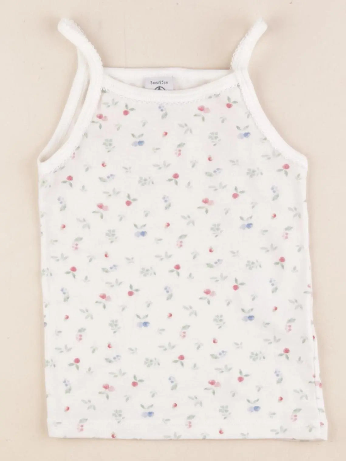 Petit Bateau - maillot de corps blanc - 3 ans