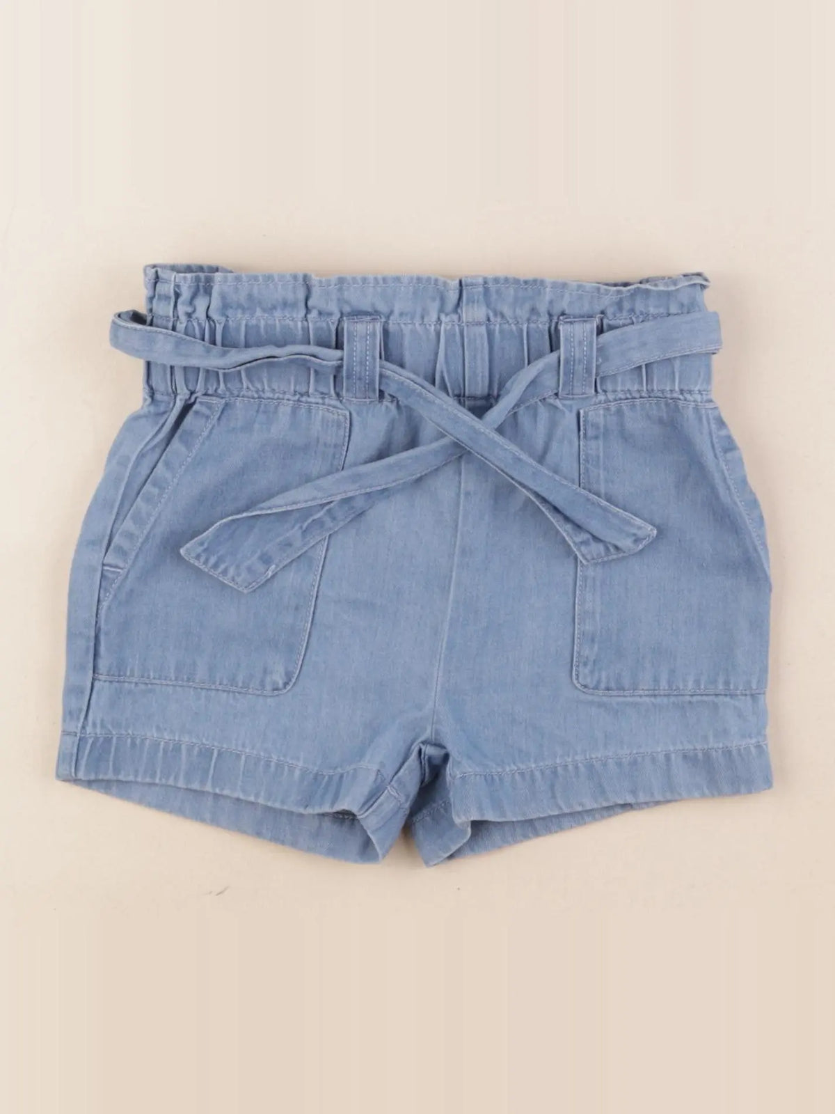 Petit Bateau - short bleu - 3 ans