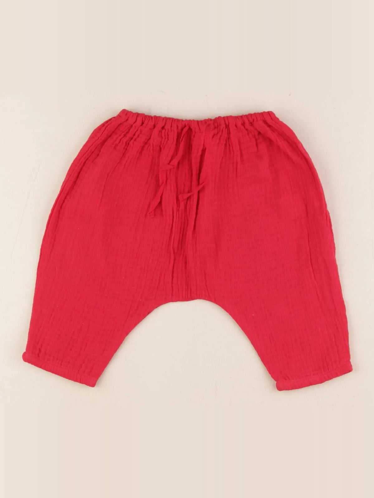 Boutchou - sarouel rouge - 3 mois
