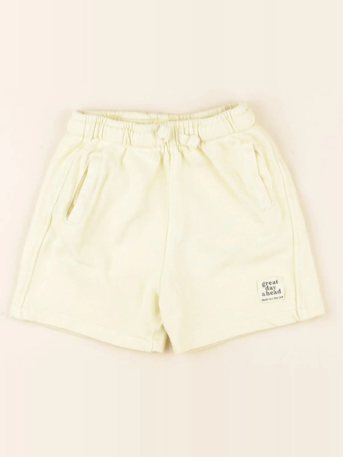 Zara - short jaune - 4 ans