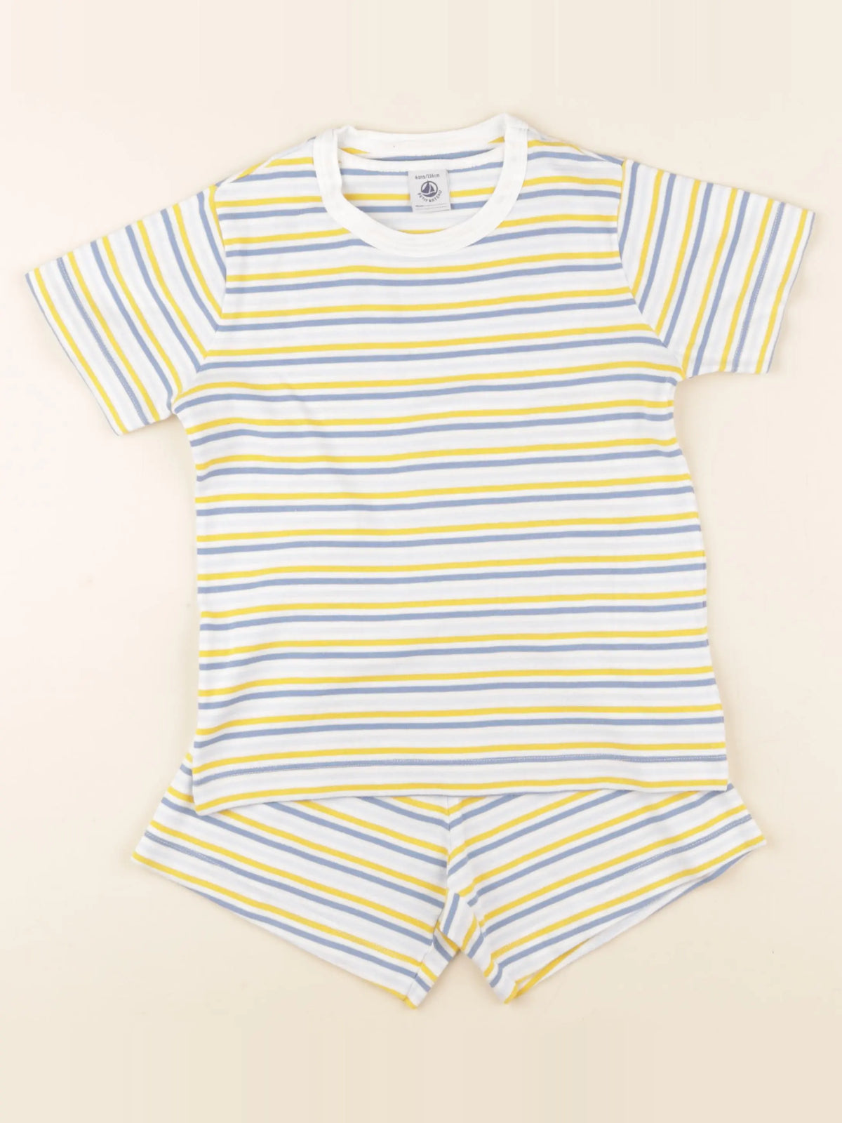 Petit Bateau - pyjama coton multicolore - 6 ans