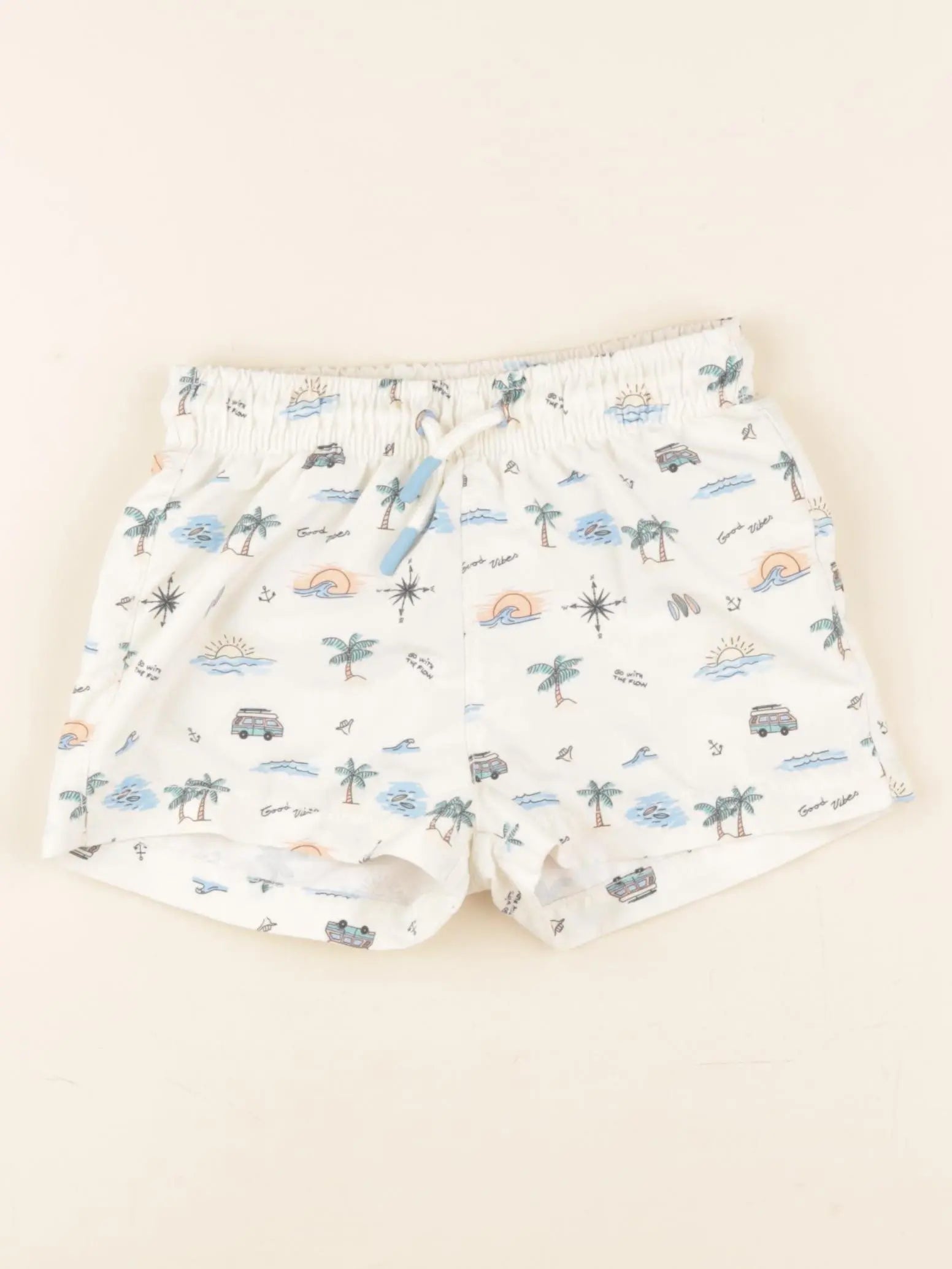 Zara - maillot de bain beige, multicolore - 4 ans