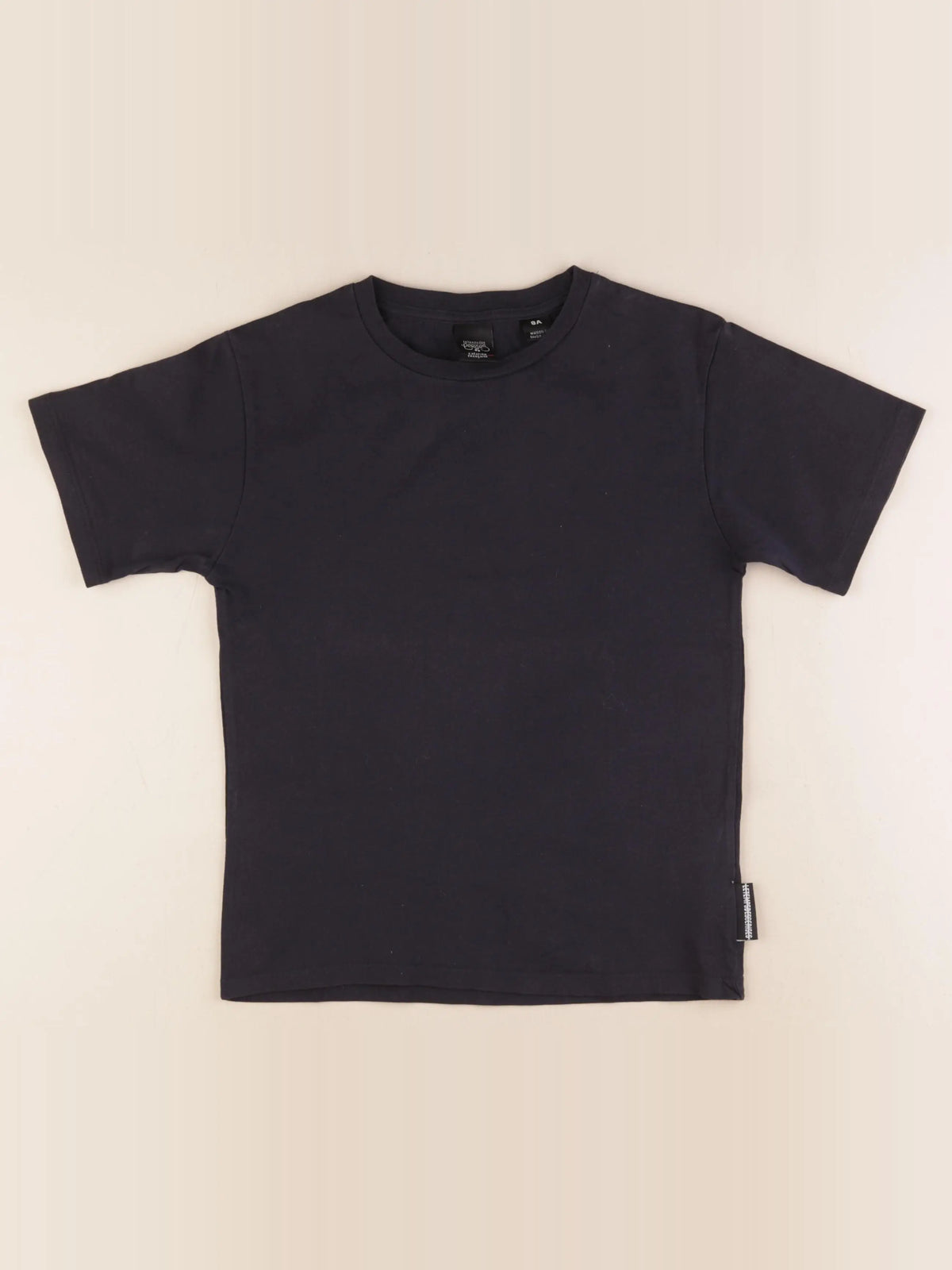 Le temps des cerises  - tee-shirt imprimé au dos noir - 8 ans