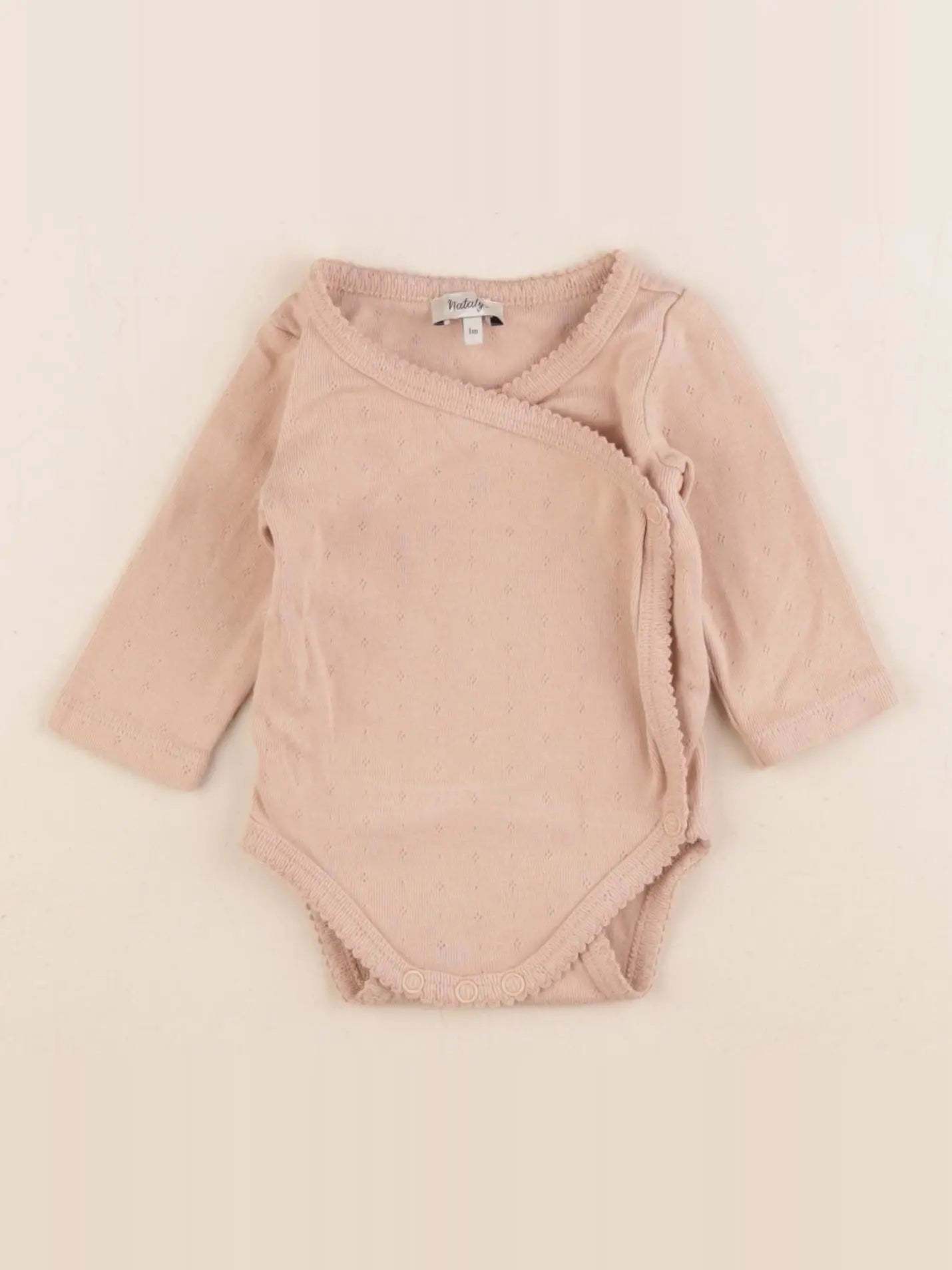Natalys - body marron - 1 mois