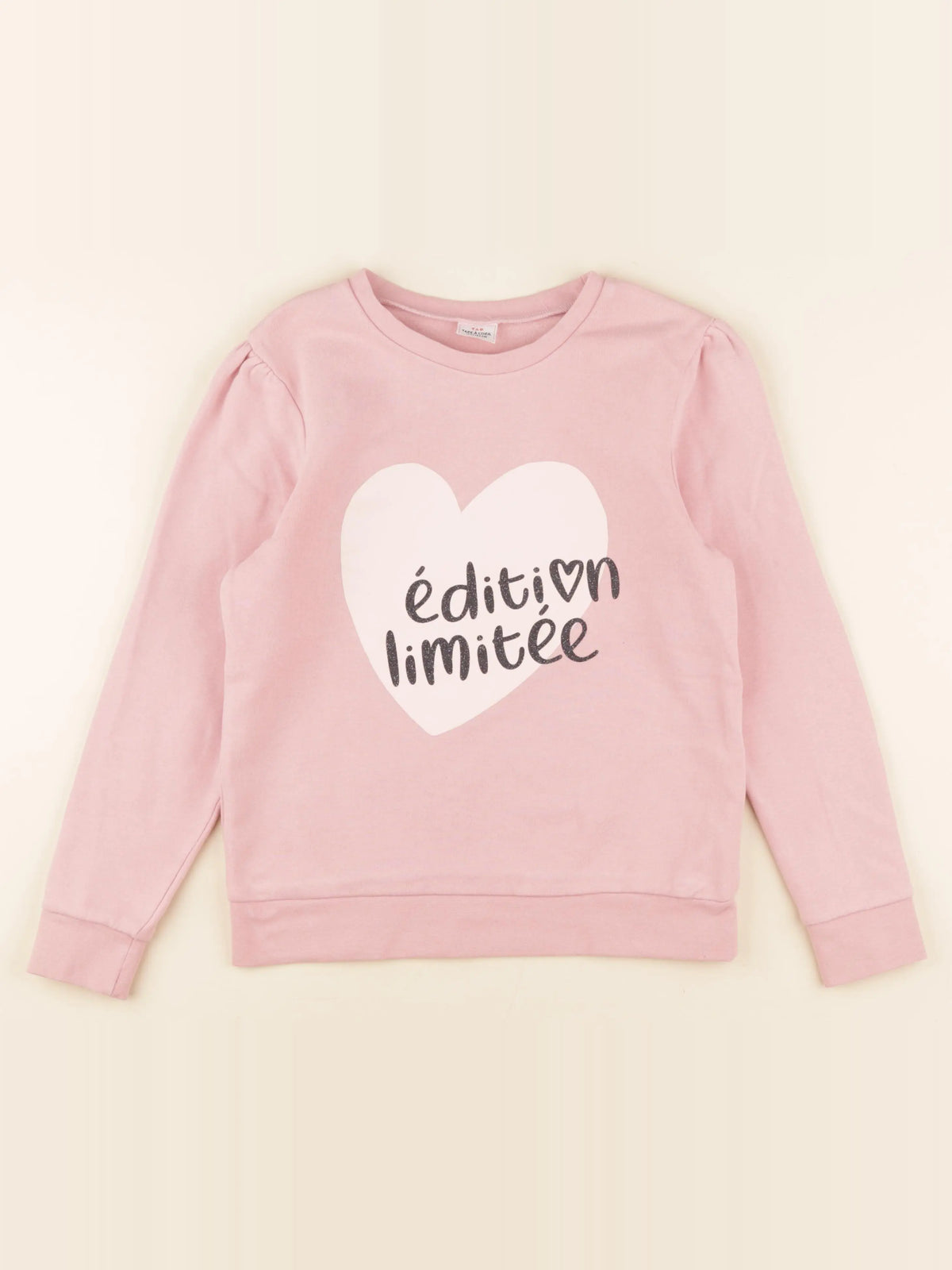 Tape à l'oeil - sweat rose - 12 ans