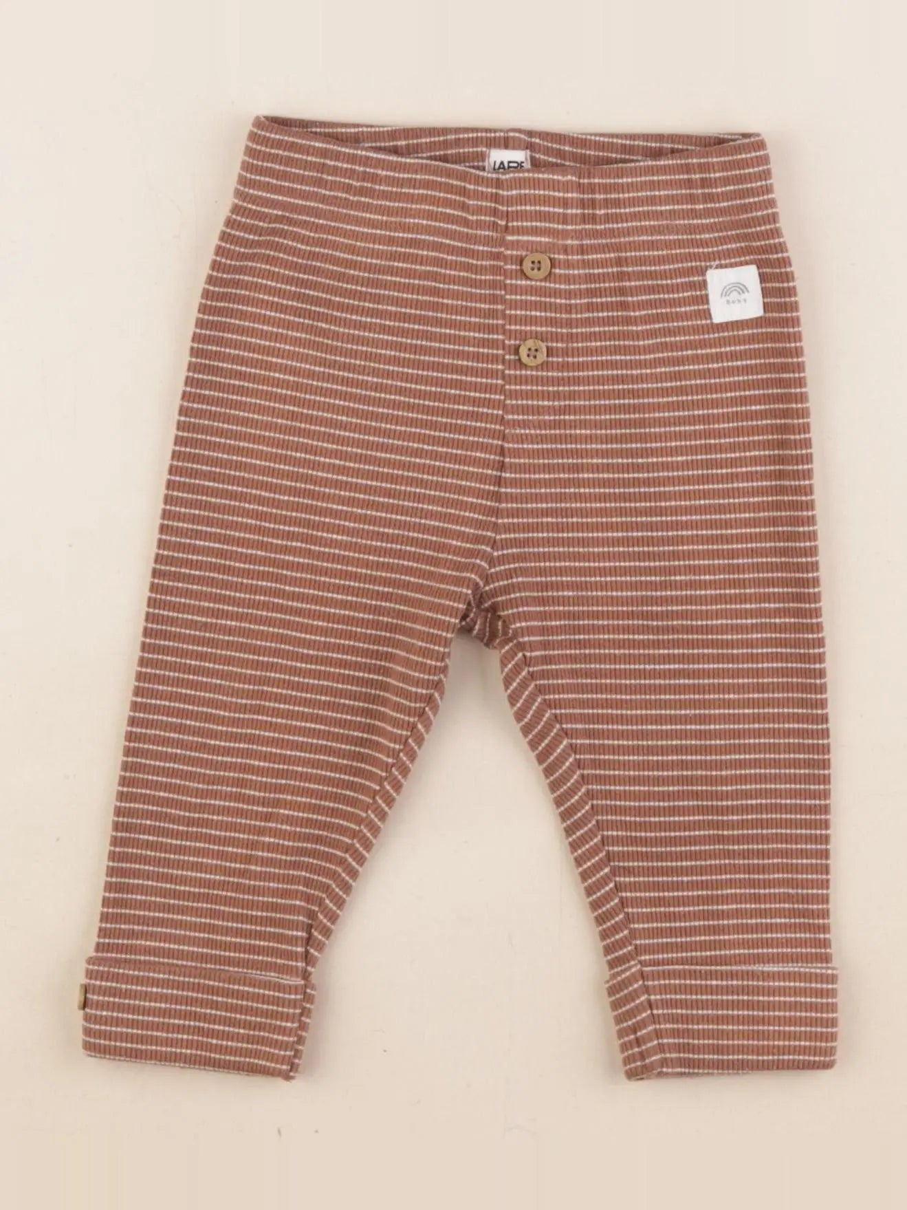 La Redoute - legging marron - 6 mois