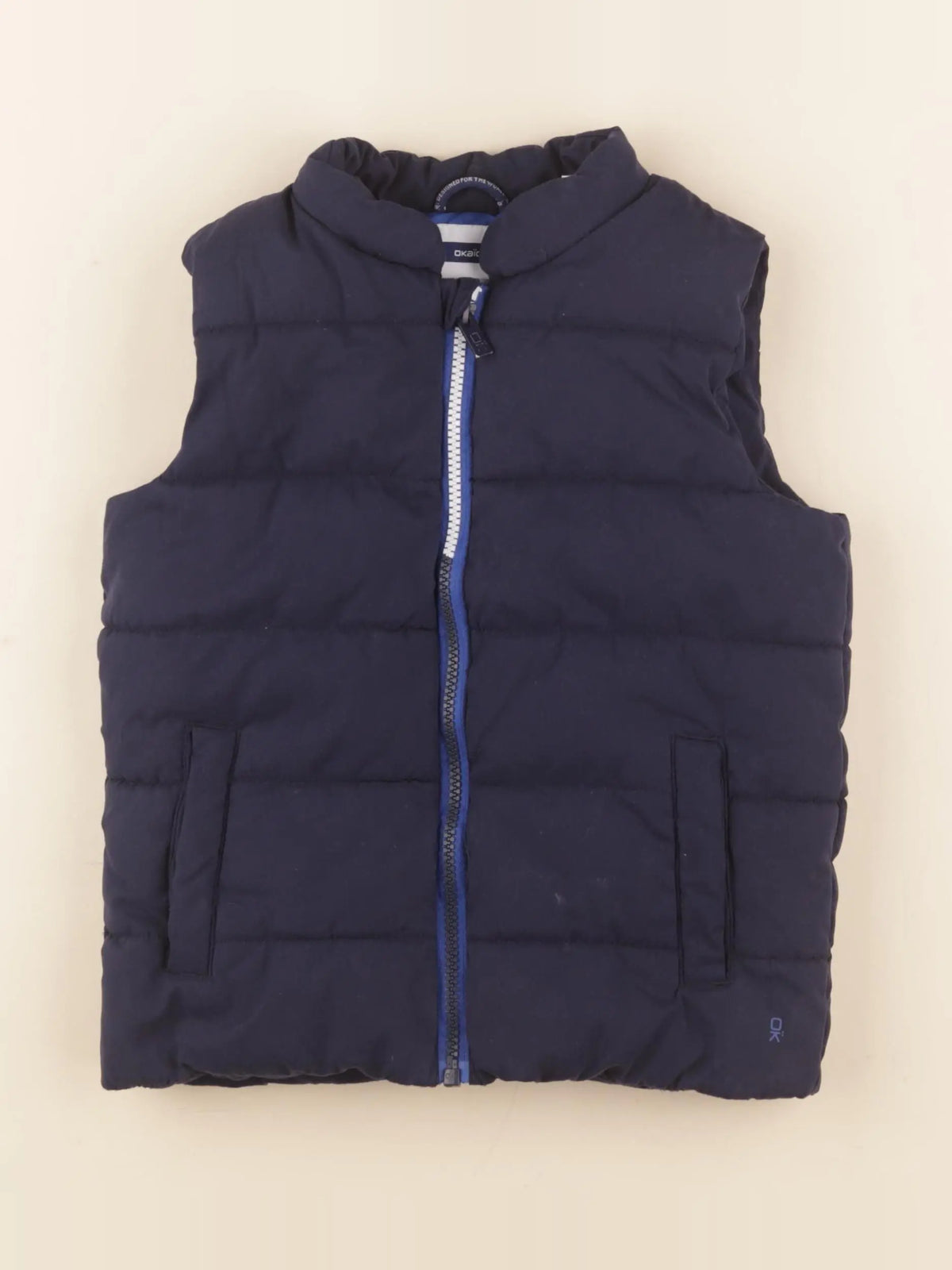 Okaidi - doudoune bleu - 8 ans