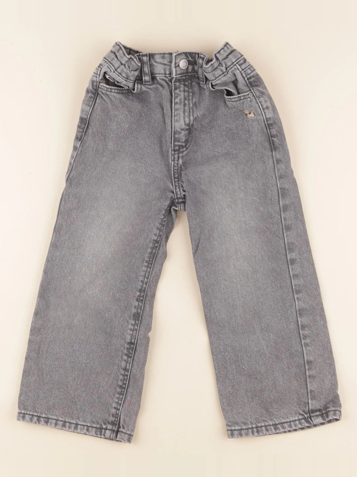 Vertbaudet - jean gris - 4 ans