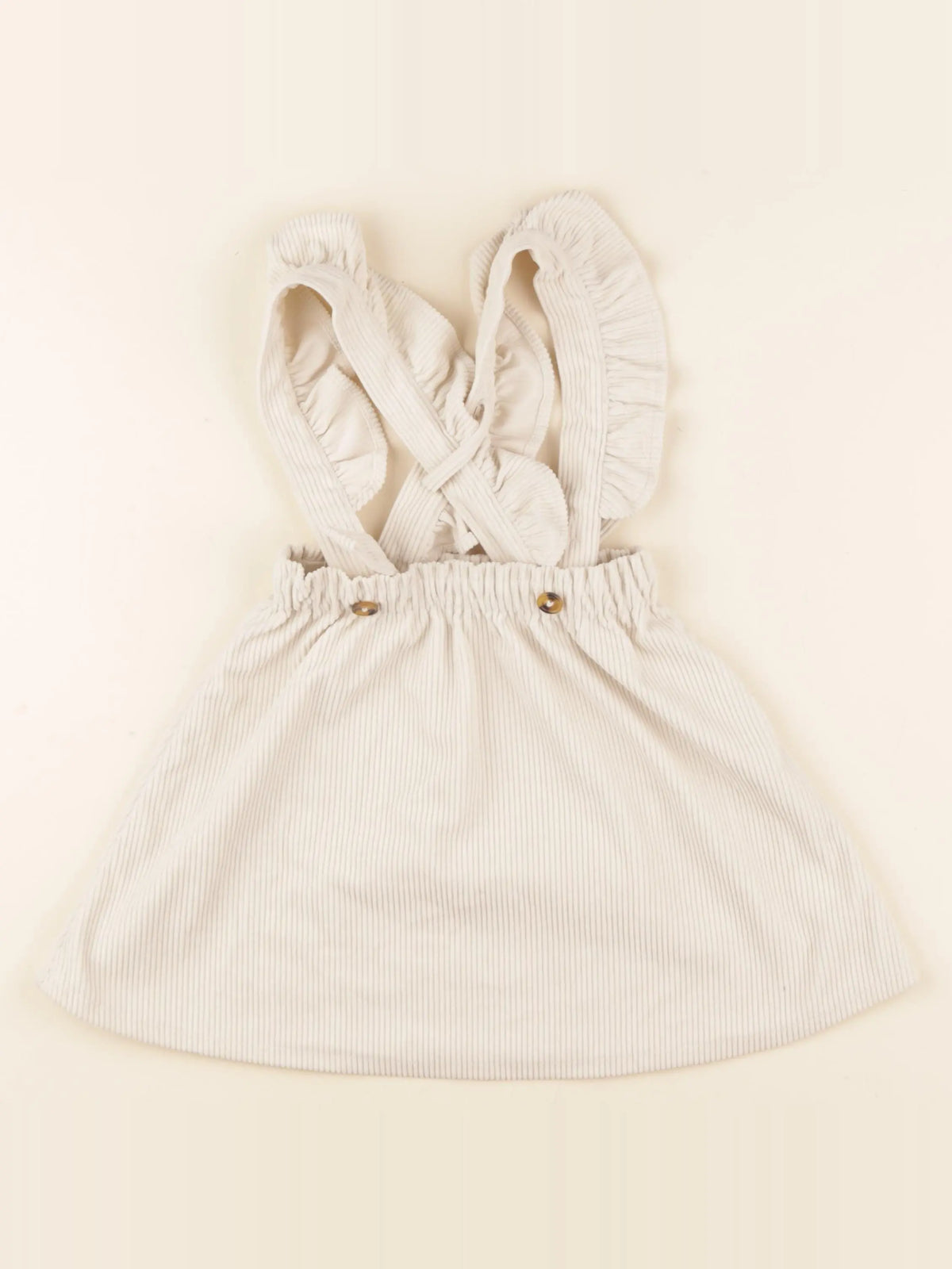 Little Cigogne - jupe beige - 2 ans