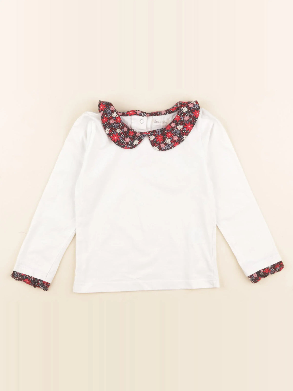 Eden & Victor - tee-shirt blanc - 4 ans