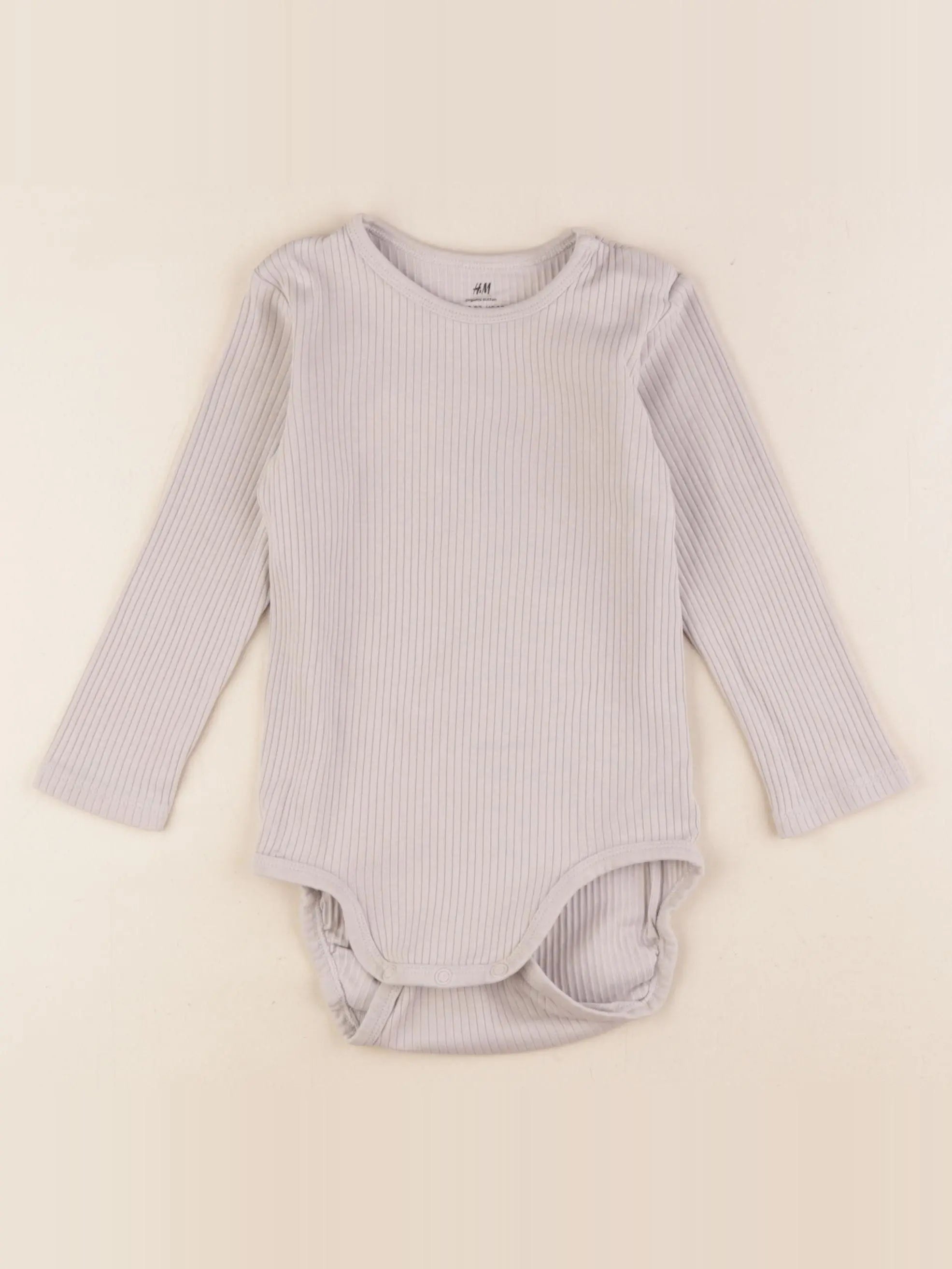H&M - body beige - 18/24 mois
