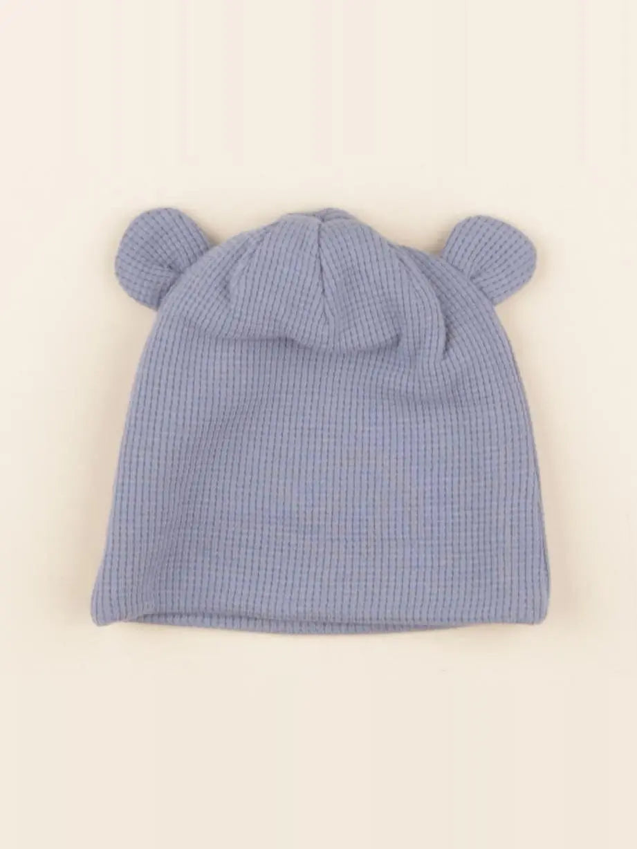 Vertbaudet - bonnet bleu - 0/1 mois