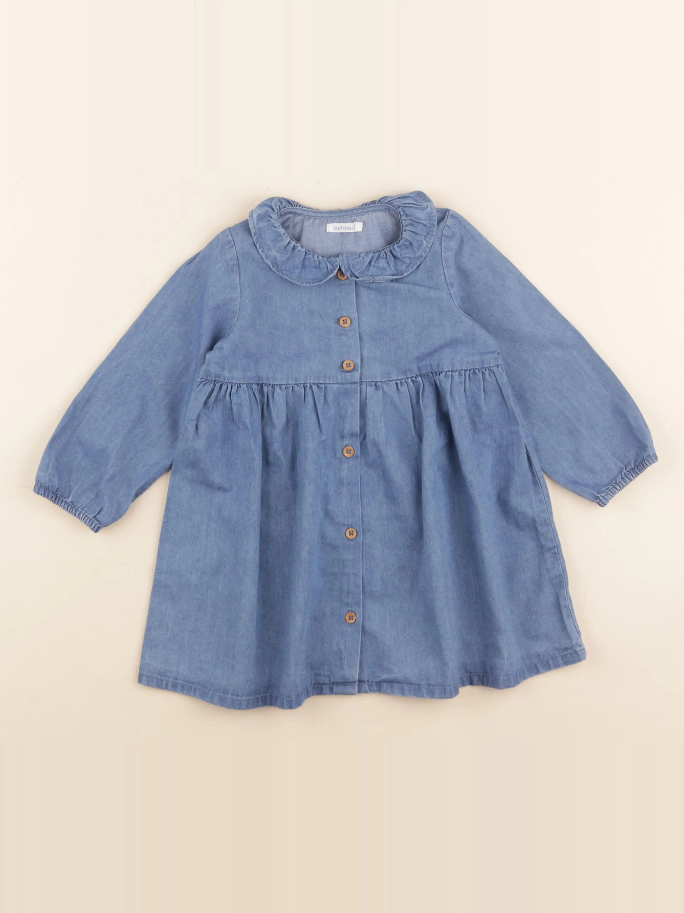 Boutchou - robe bleu - 18 mois