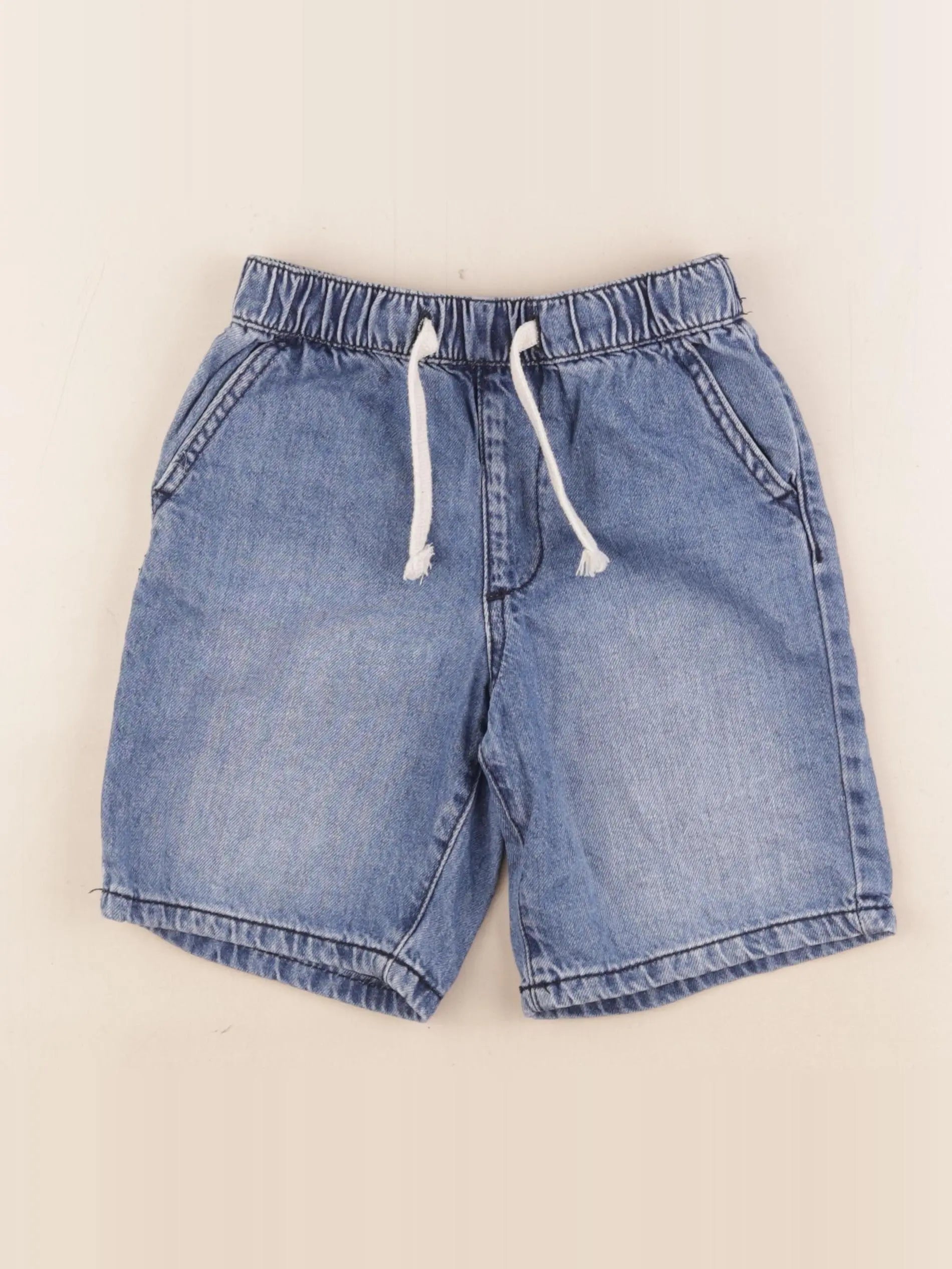 Vertbaudet - short bleu - 7 ans