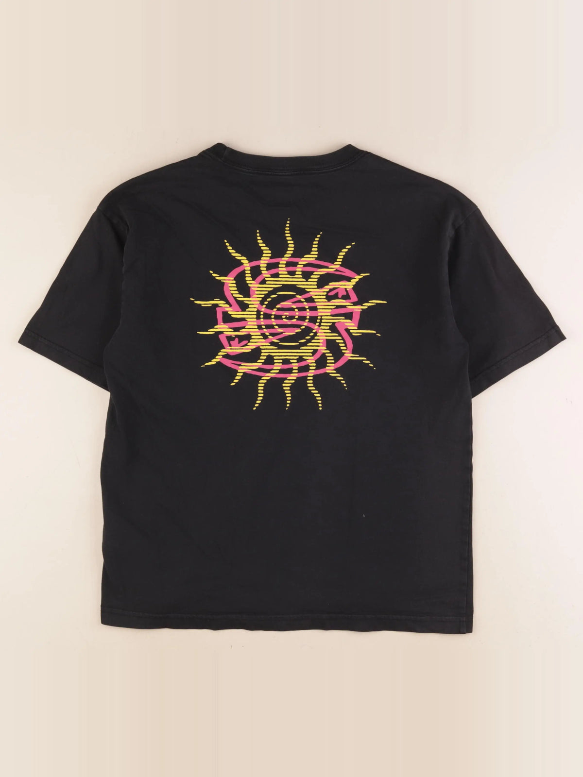Quiksilver - tee-shirt imprimé au dos noir - 12 ans