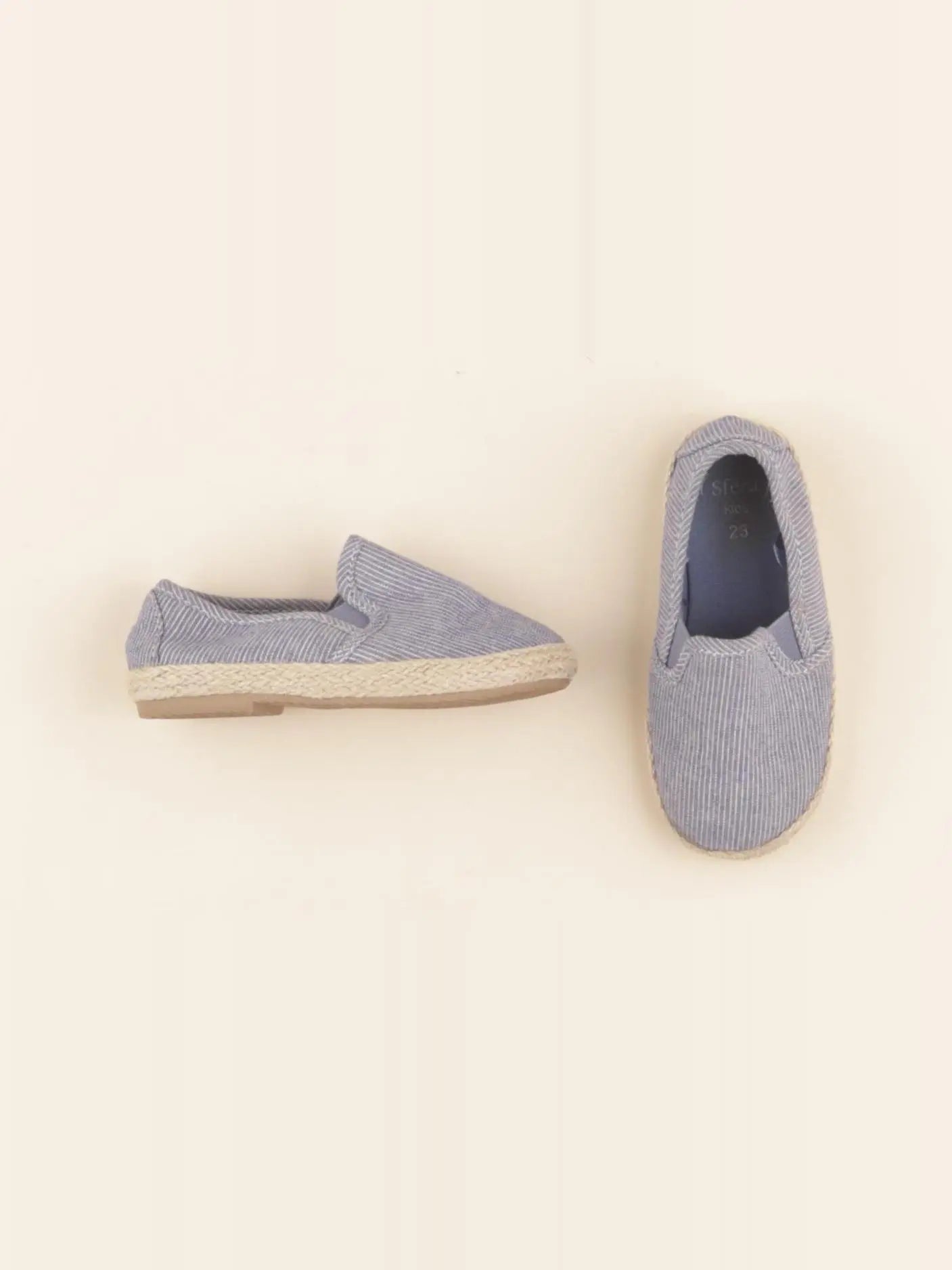 Sfera - tennis élastiqué bleu - pointure 23