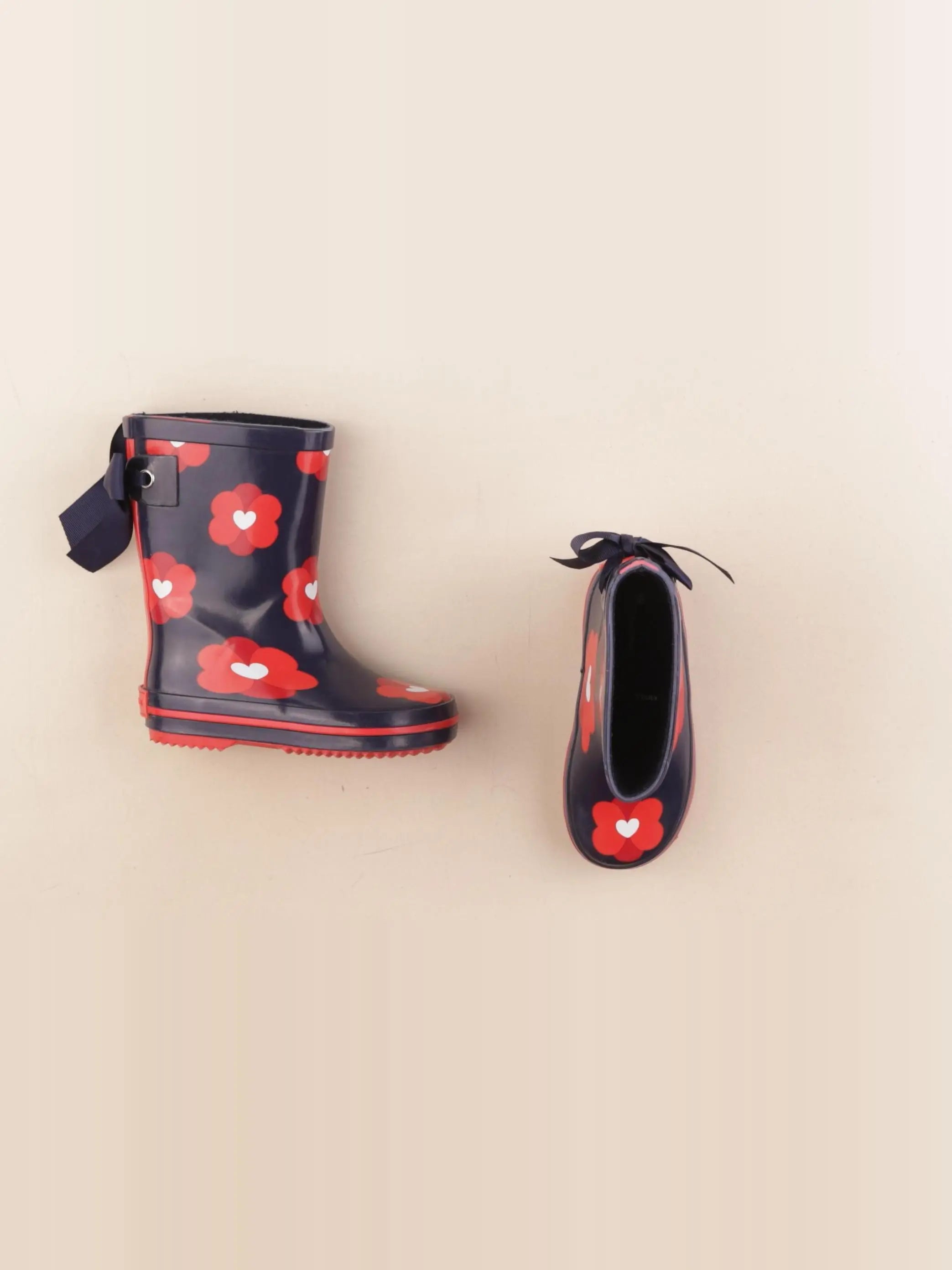 Jacadi - bottes bleu, rouge - pointure 25