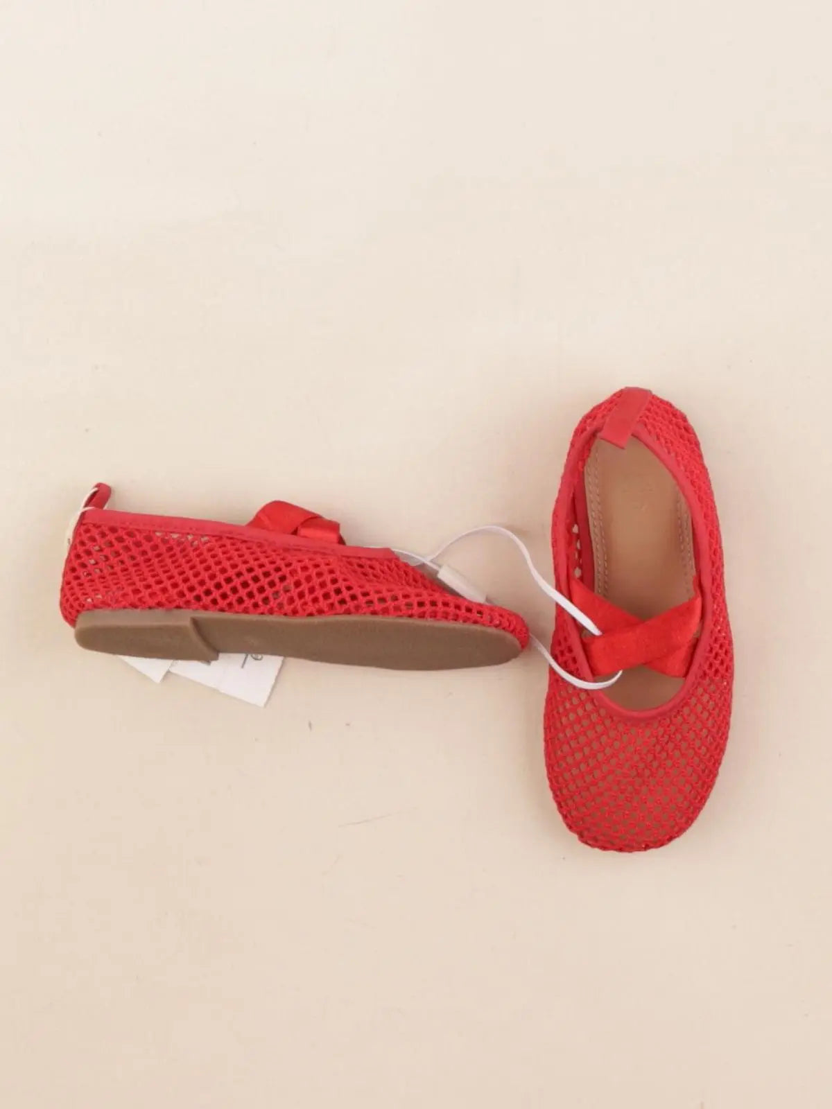 Zara - ballerines rouge - pointure 25