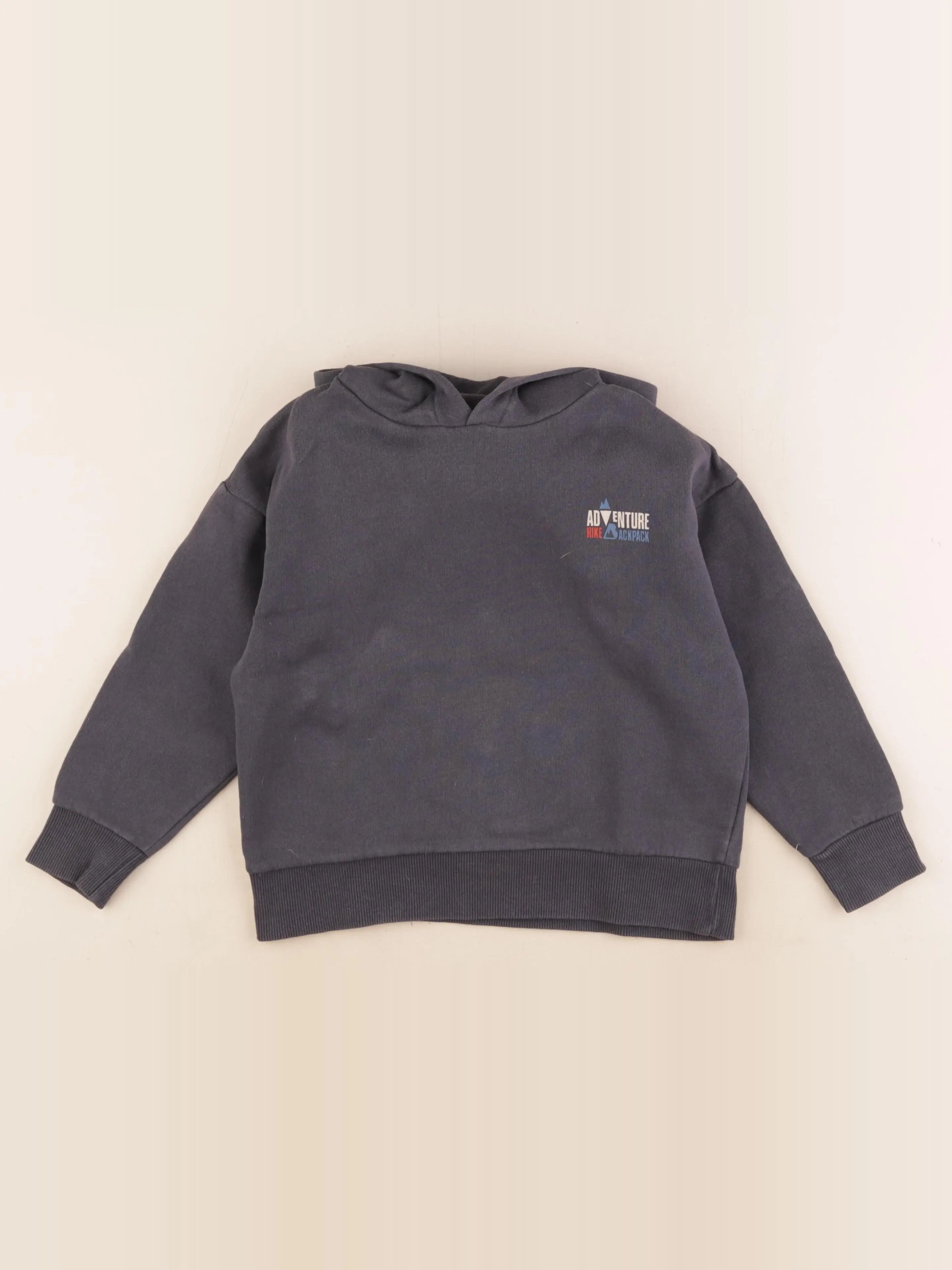 Vertbaudet - sweat bleu - 8 ans
