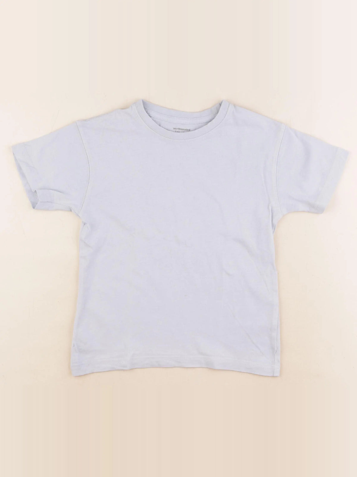 Vertbaudet - tee-shirt bleu - 6 ans