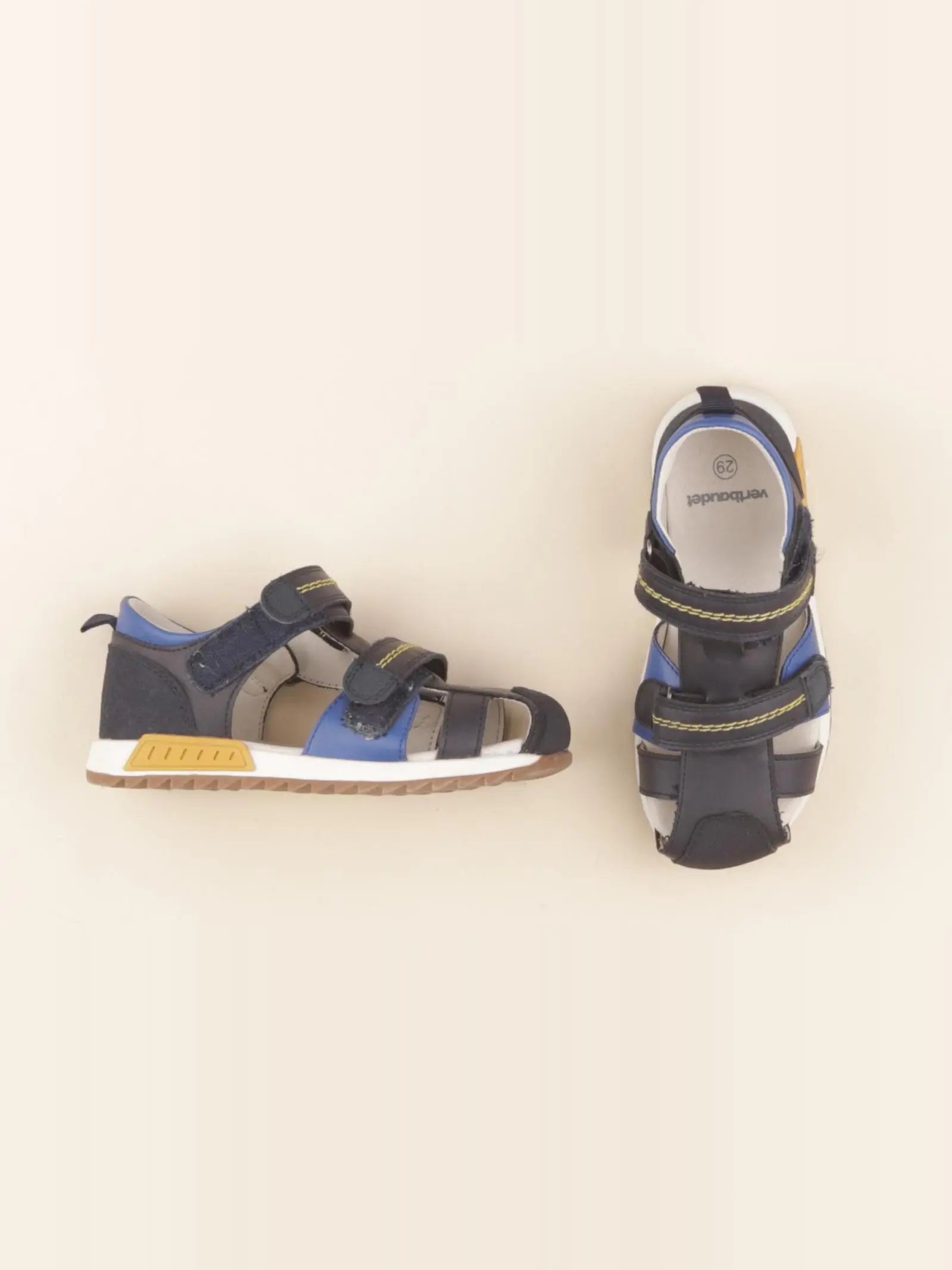 Vertbaudet - chaussons bleu - pointure 29